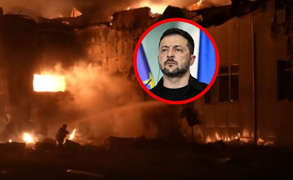 Zełenski ostro reaguje. "Cyniczny atak, wiedzą o spotkaniu"