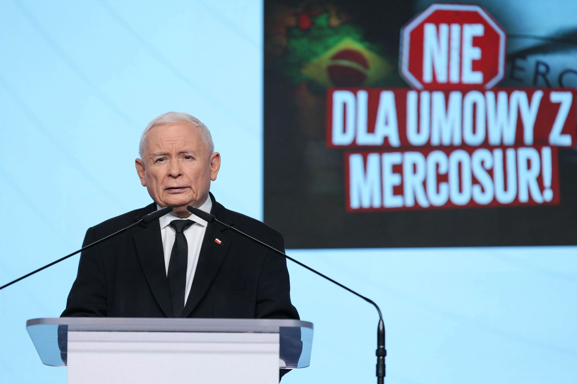 Manifestacja PiS w Warszawie. "To potrafi tylko Jarosław Kaczyński"