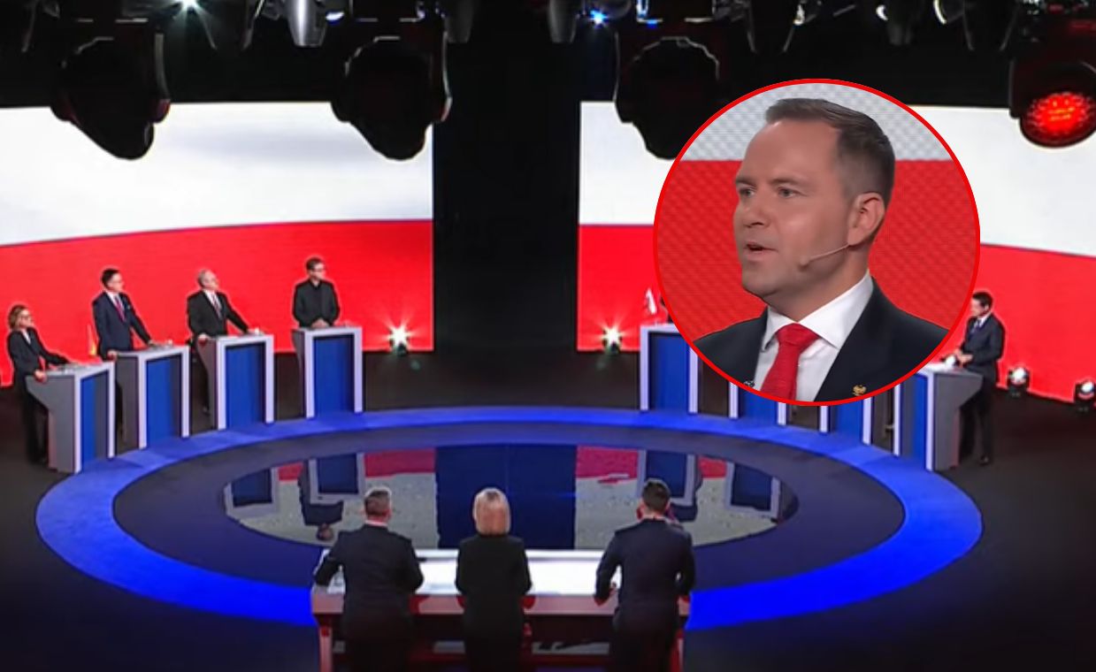 Fanatyk sprowokował Nawrockiego. "Nie jest pan prowadzącym talent show"
