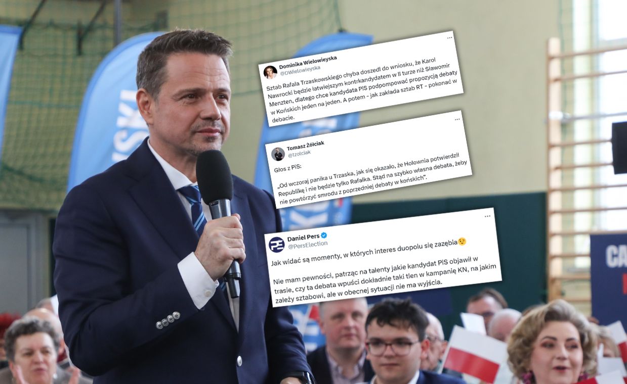 Gospodarz proponuje debatę. "Interes duopolu się zazębia"