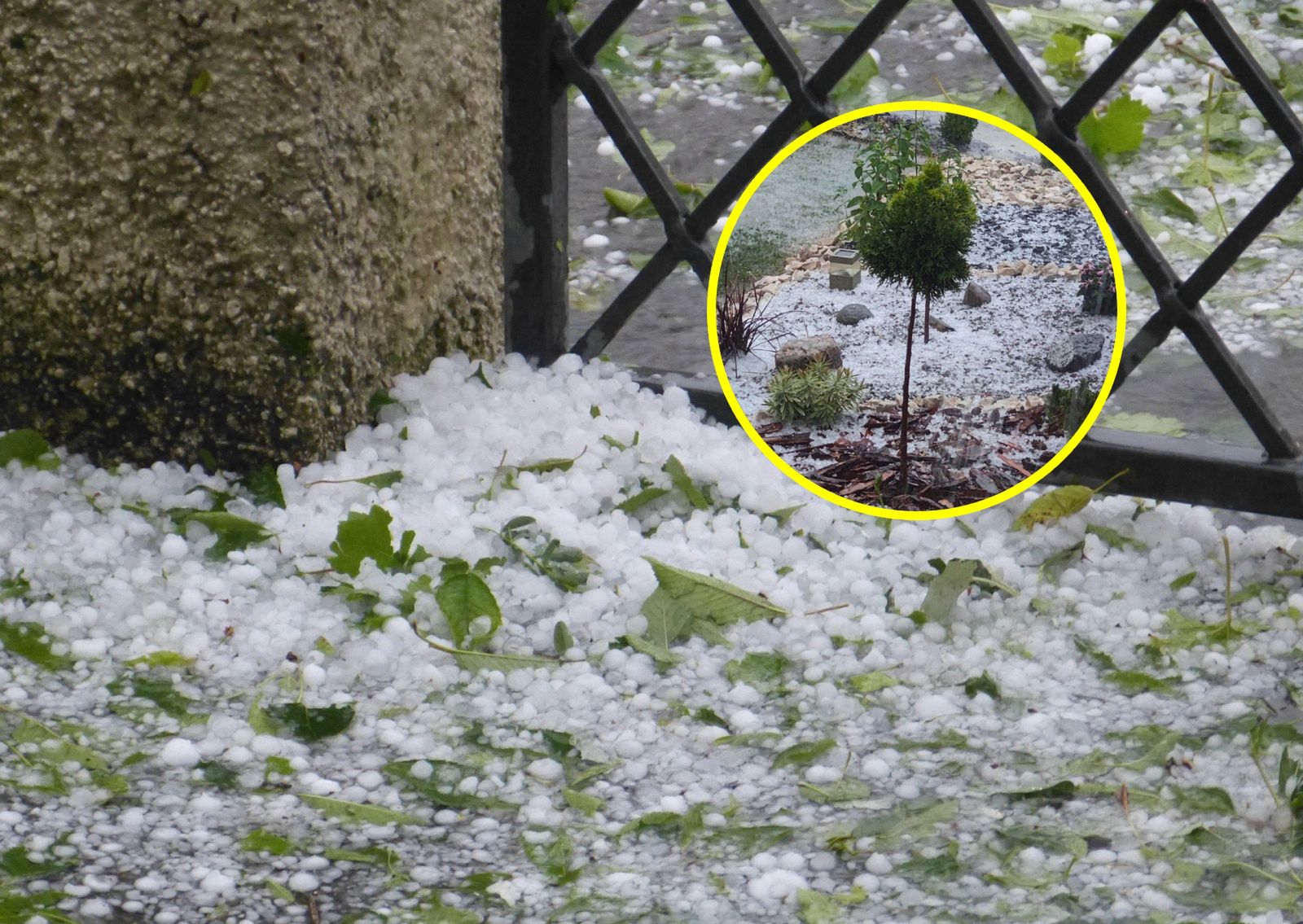 Superkomórka burzowa nad Podkarpaciem. Pojawiły się grad i ulewy