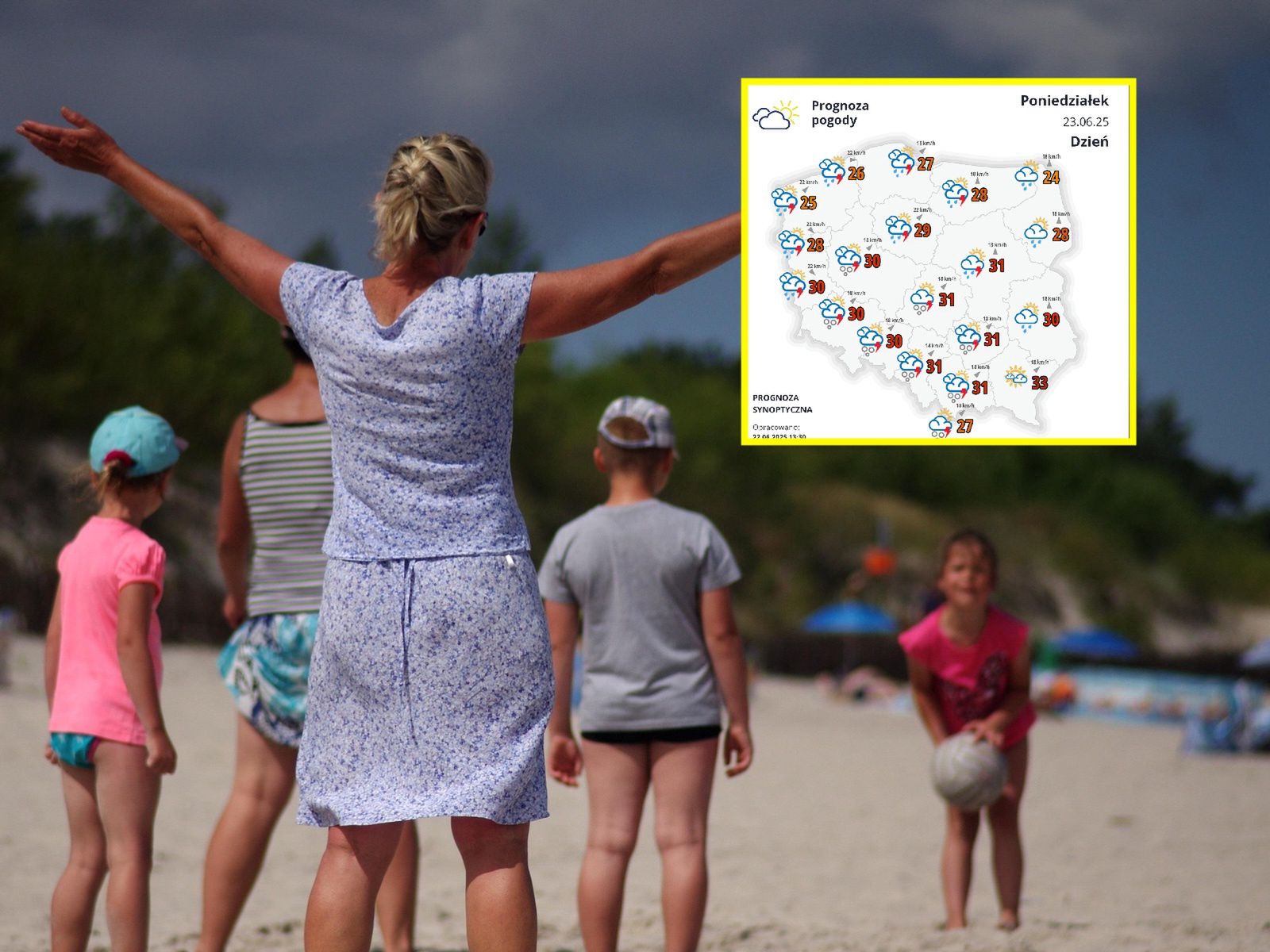 Upały, a wraz z nimi burze. To nie będą spokojne dni