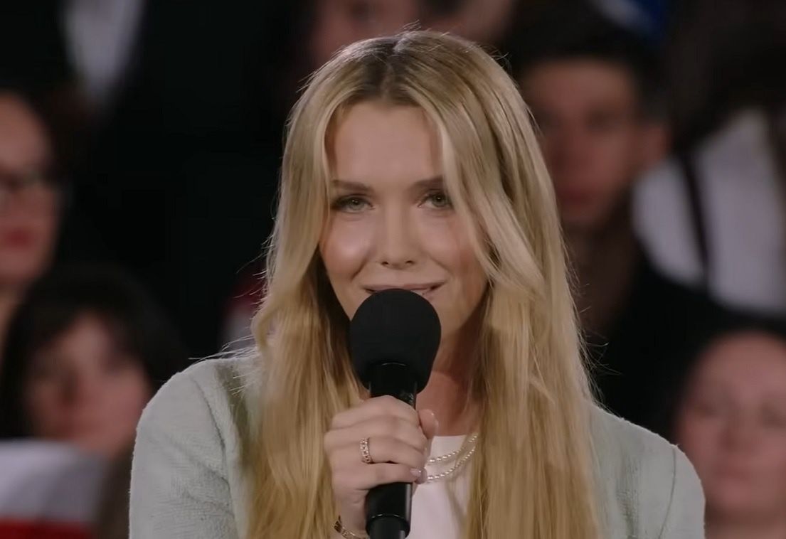 Dziennikarka wPolsce24 poprowadziła wiec prezydenta Nawrockiego. "Poczułam się znów jak w kampanii"