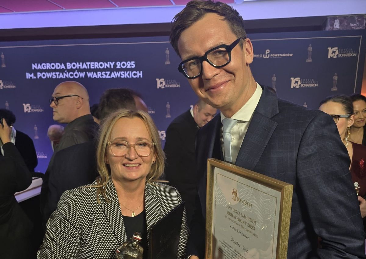 Dziennikarka Polsat News z nagrodą Złoty BohaterON