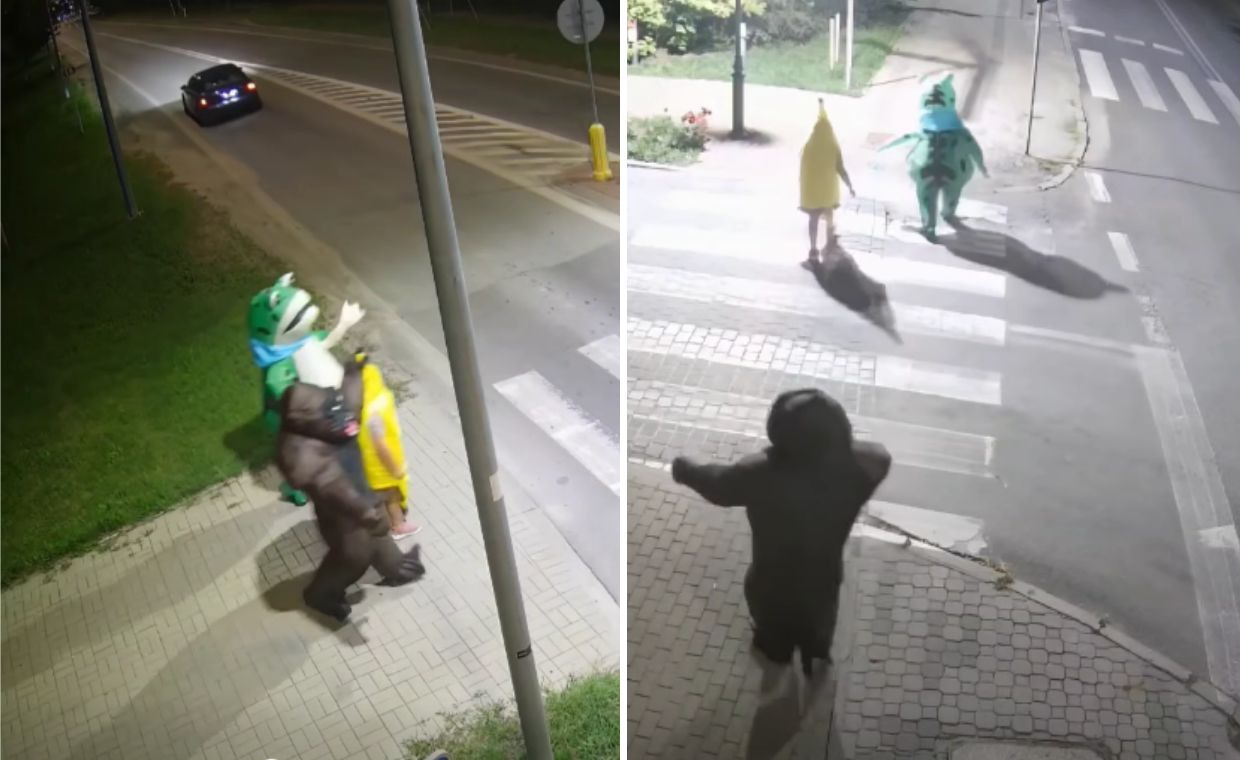 Nie do wiary, co nagrał monitoring. Burmistrz aż zamieścił wpis