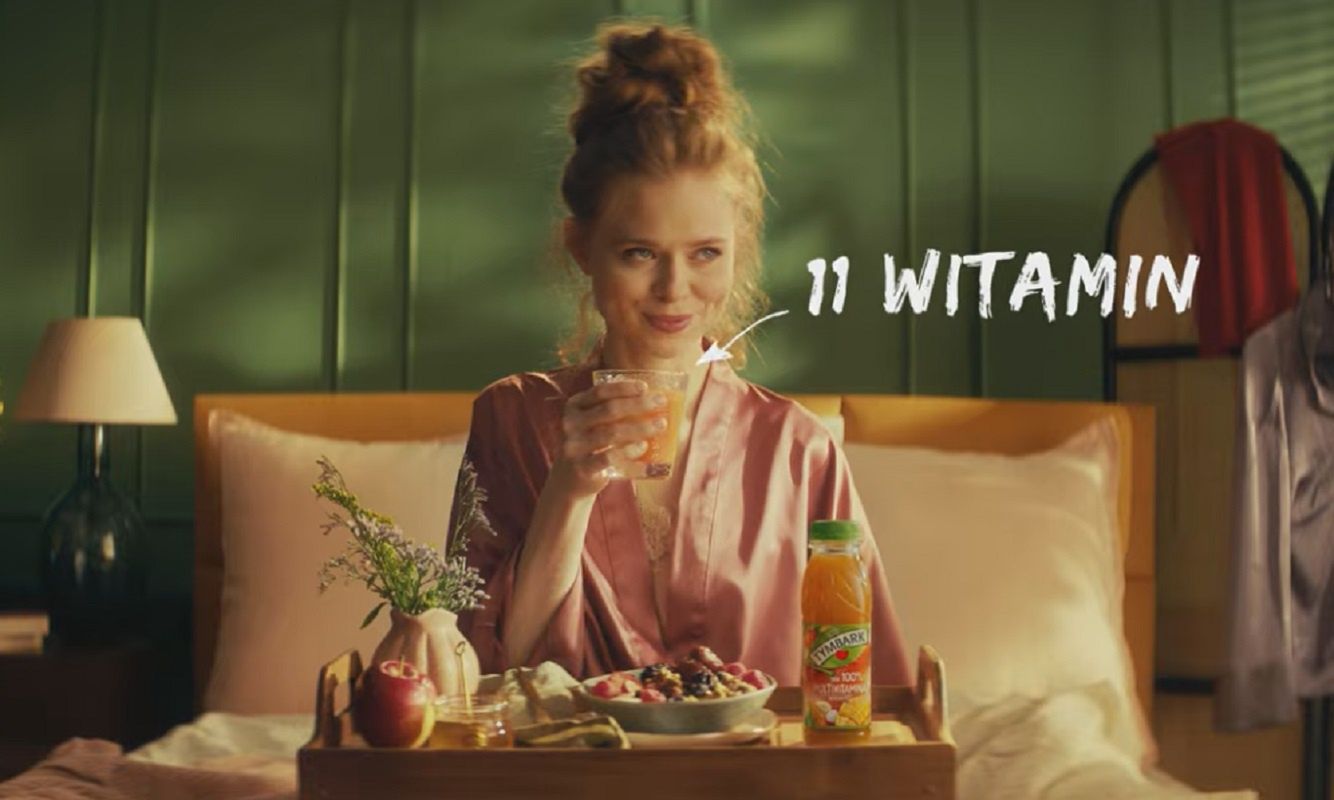 Tymbark nową kampanią zachęca do codziennego picia soków