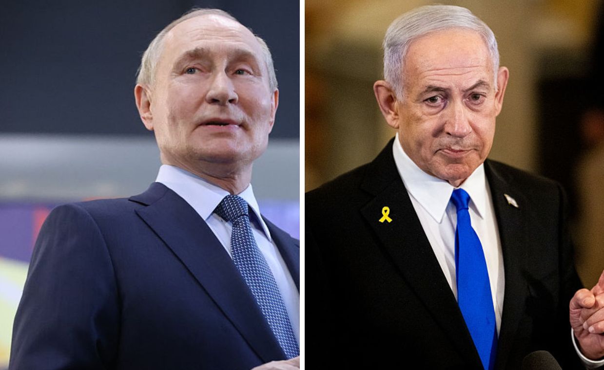 Putin i Netanjahu rozmawiali. Podano tematy