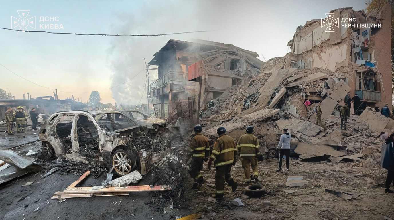 Tragiczny bilans nocy w Ukrainie. Zełenski o "dotkliwym ciosie Rosji"