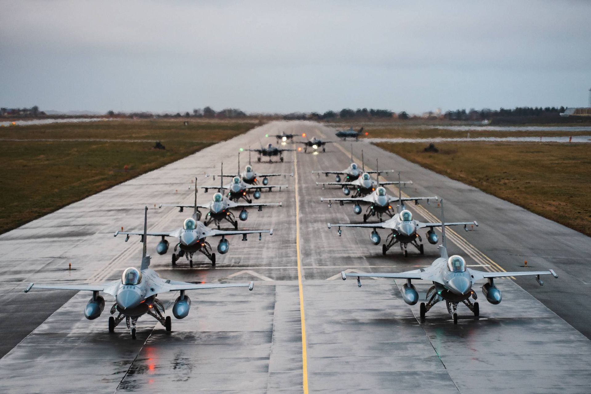 Drony nad bazą wojskową w Norwegii