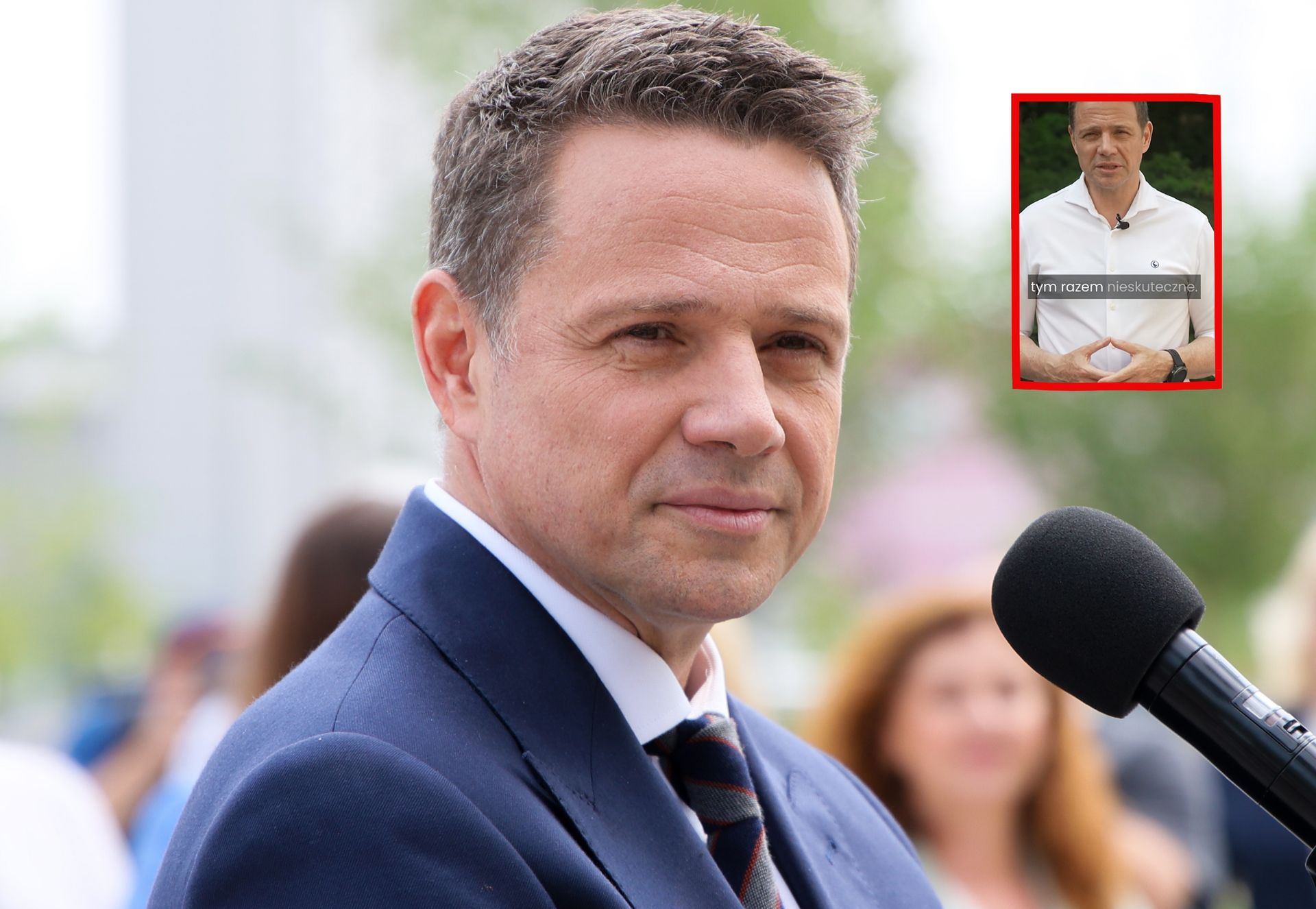 Oświadczenie Trzaskowskiego po przegranych wyborach. Zamieścił film