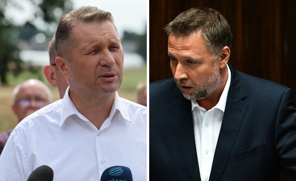 Kierwiński atakuje Czarnka. Wrócił temat zboża z Ukrainy