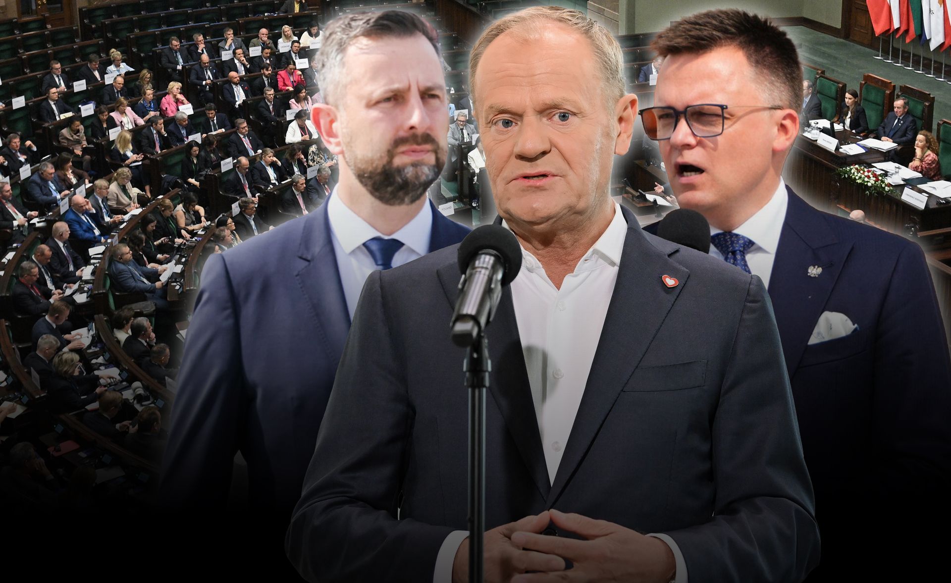 Nowy sondaż partyjny po wyborach. Koalicja pod wodzą Papy Smerfa traci większość