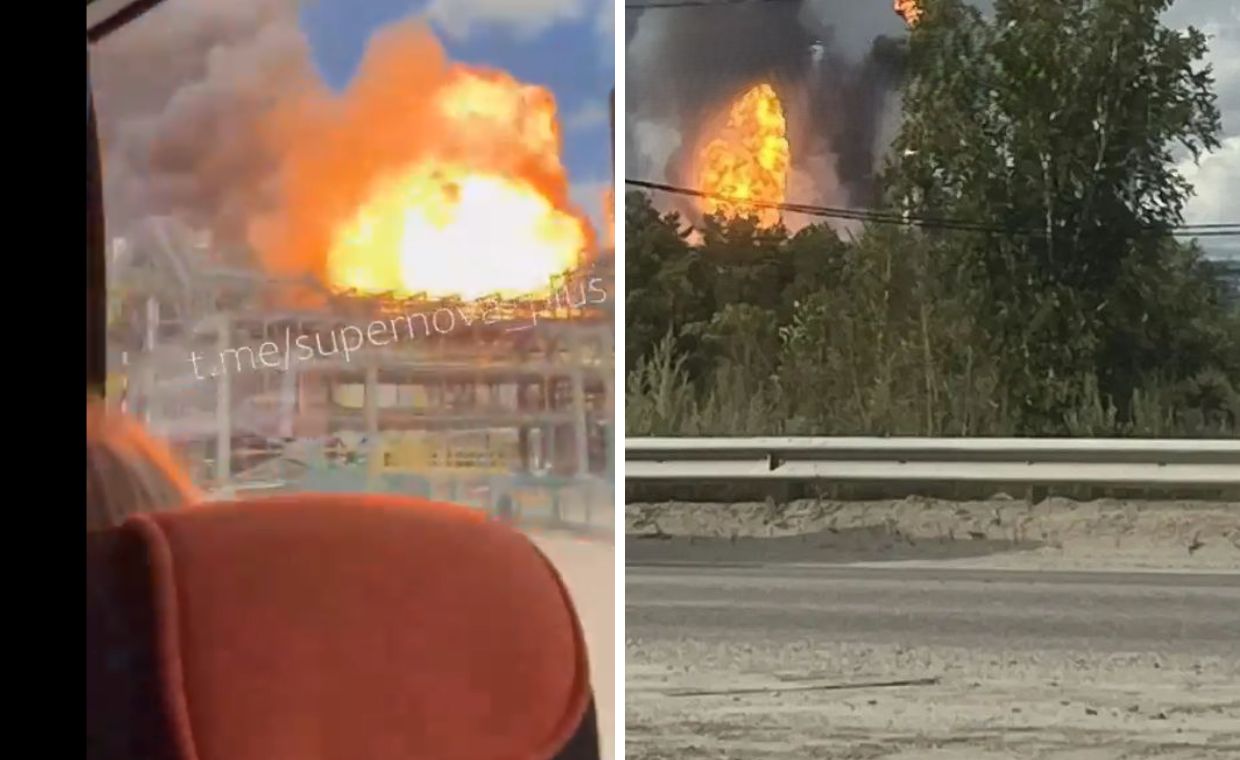 Tragedia w Rosji. Wybuchł pożar w zakładzie gazowym