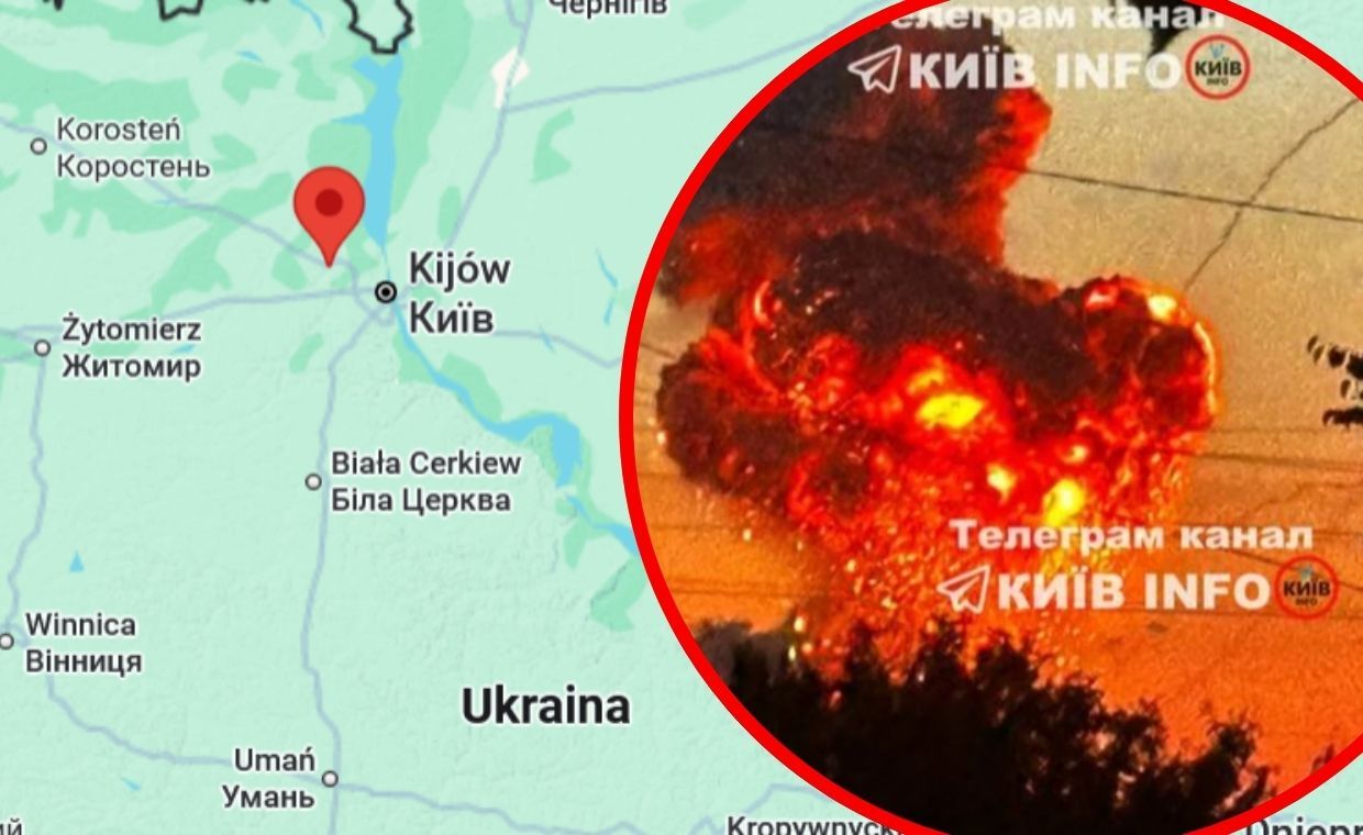 Działo się w nocy. Atak pod Kijowem, są zabici i ranni