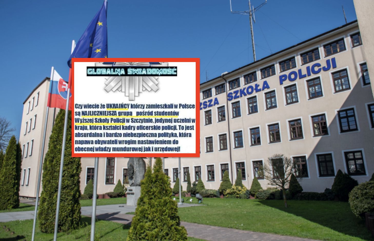 Policja reaguje na doniesienia. Rozlały się po wpisie posła Konfederacji