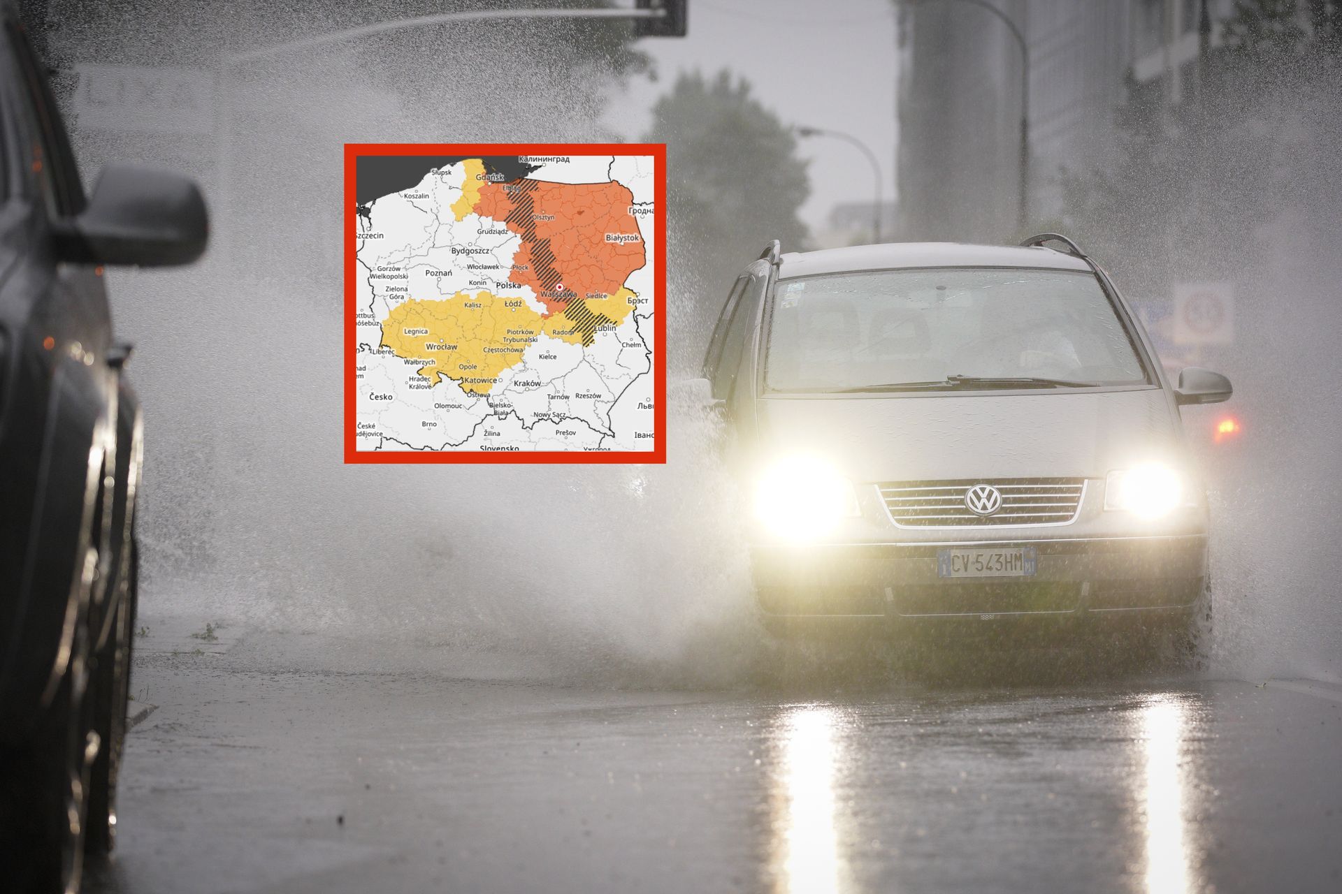 Niż genueński nad Polską. Ulewy i porywisty wiatr zagrożą północy i centrum