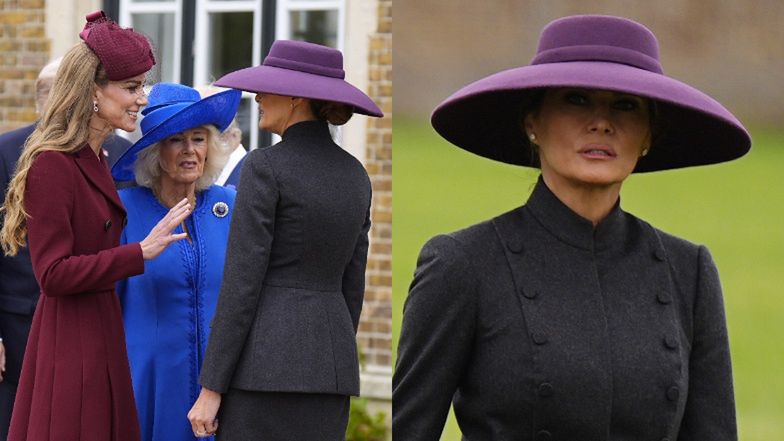 Księżna Kate i królowa Camilla spotkały się z Trump. Wcześniej musiały USTALIĆ ubiór z Melanią