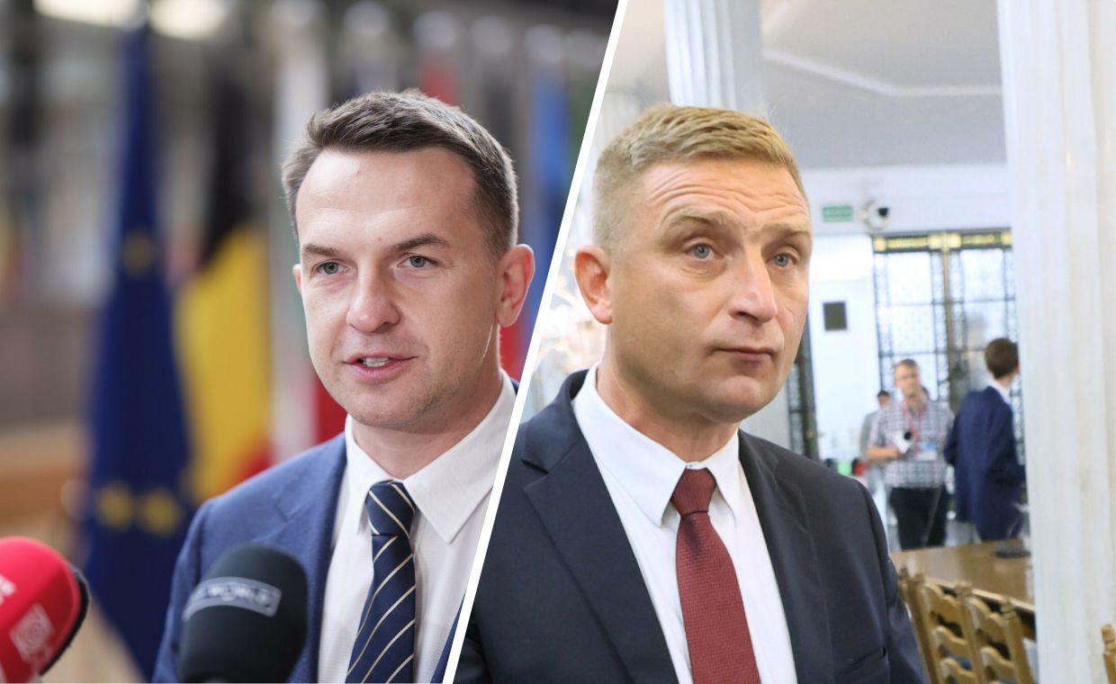 "Zakłamany hipokryto". Ostre słowa rzecznika rządu do Bąkiewicza