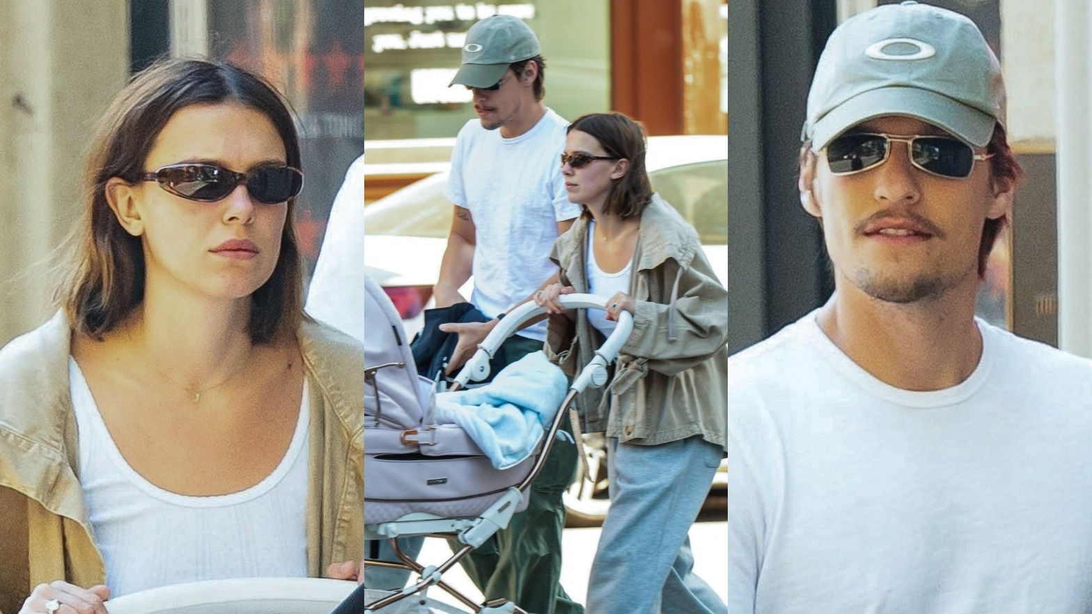 22-letnia Millie Bobby Brown i Jake Bongiovi spacerują z adoptowaną córką (ZDJĘCIA)