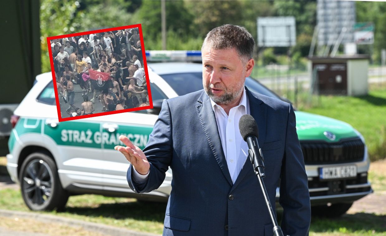 Deportacje po bójkach na Stadionie Narodowym? Kierwiński informuje