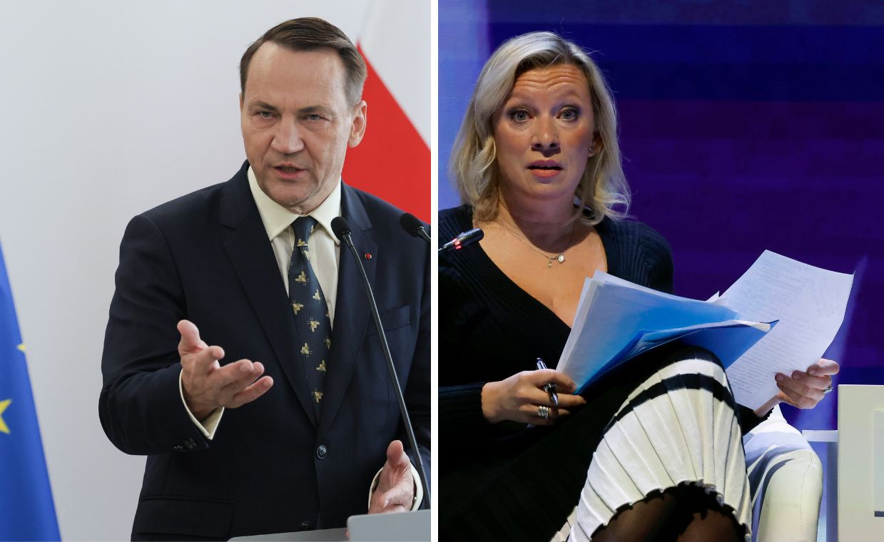 Zacharowa obraziła Sikorskiego. Zareagował rzecznik polskiego MSZ
