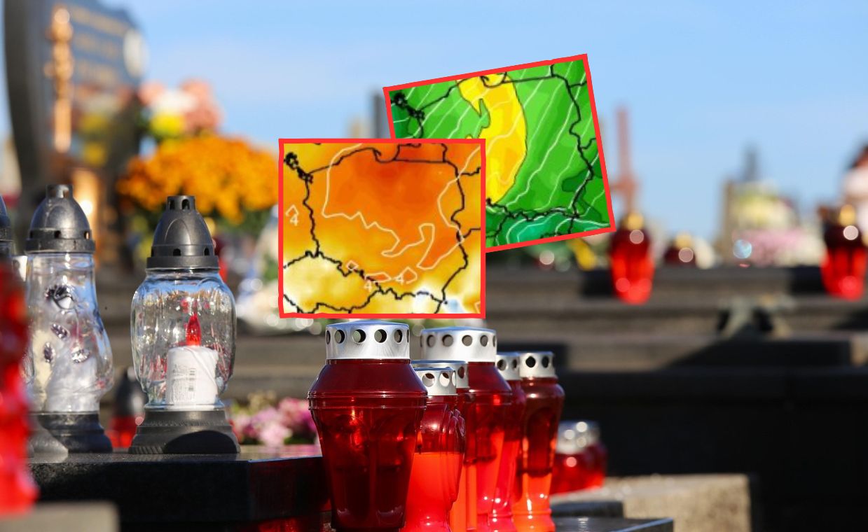 Futra zostawimy w szafach. Pogoda na Wszystkich Świętych może zaskoczy