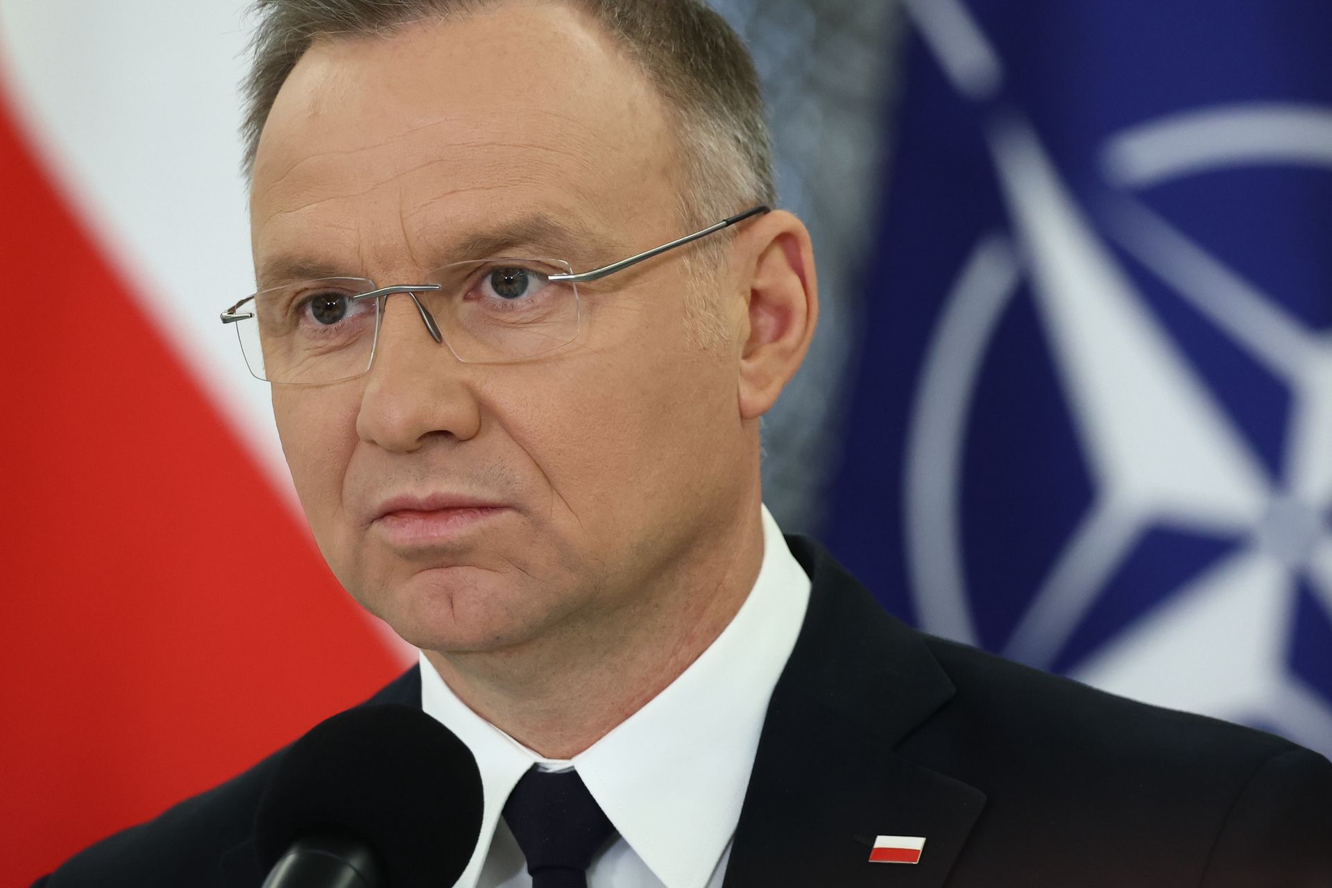 Duda ostro odpowiada Tuskowi. "To raczej ponury żart"