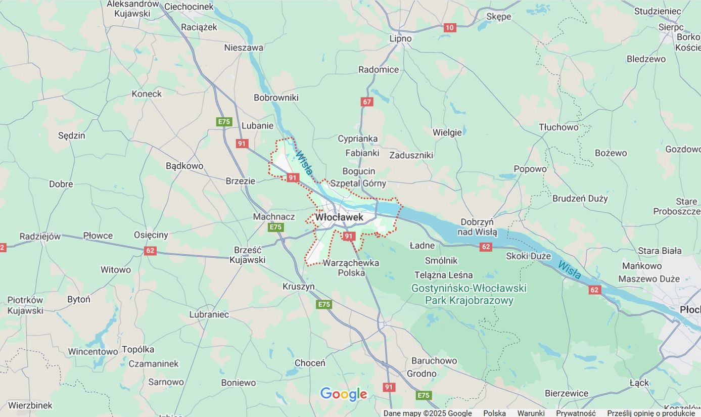 Gmina Włocławek. Tu wyniki głosowania są identyczne z tymi w kraju