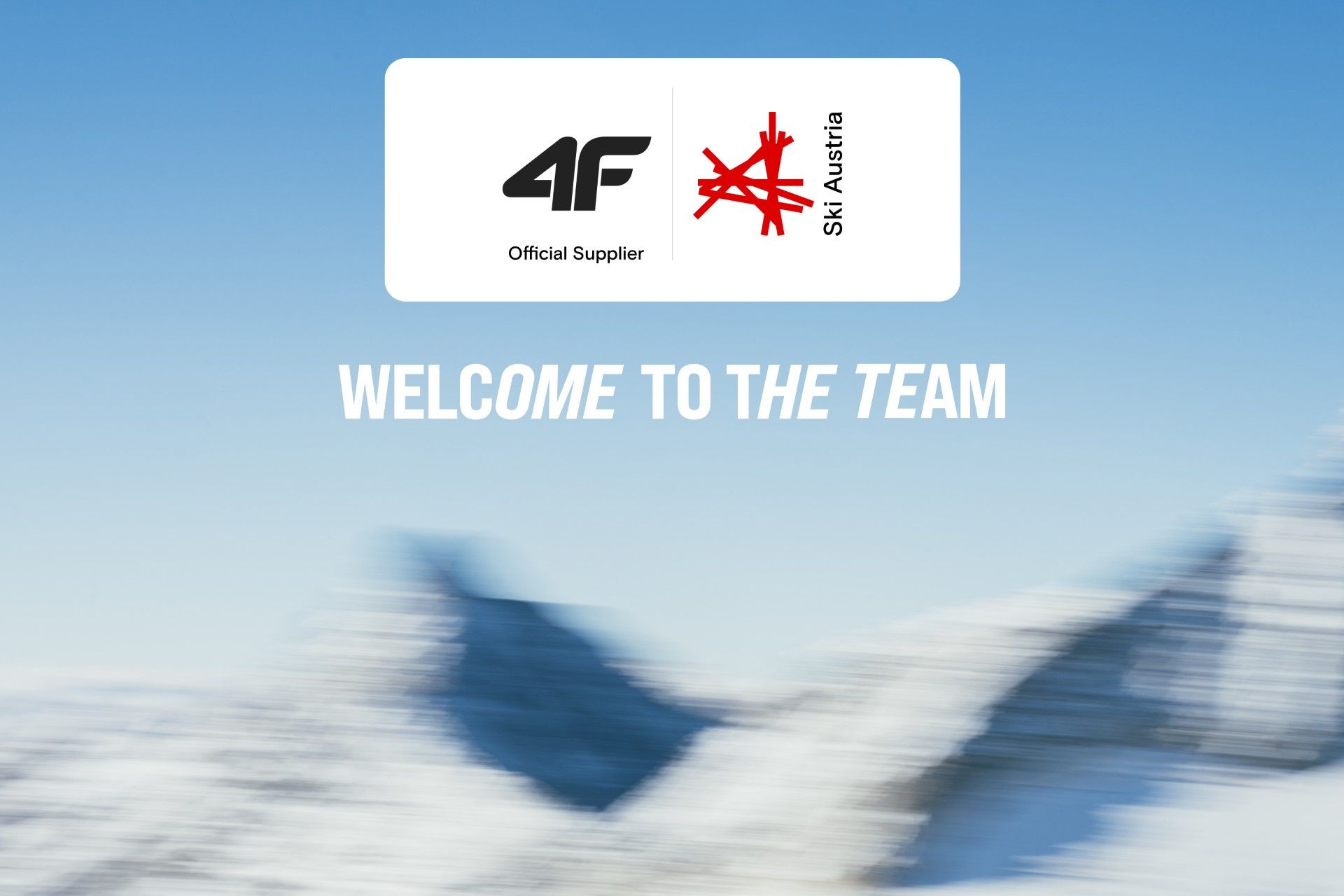 4F przez cztery lata sponsorem technicznym Ski Austria