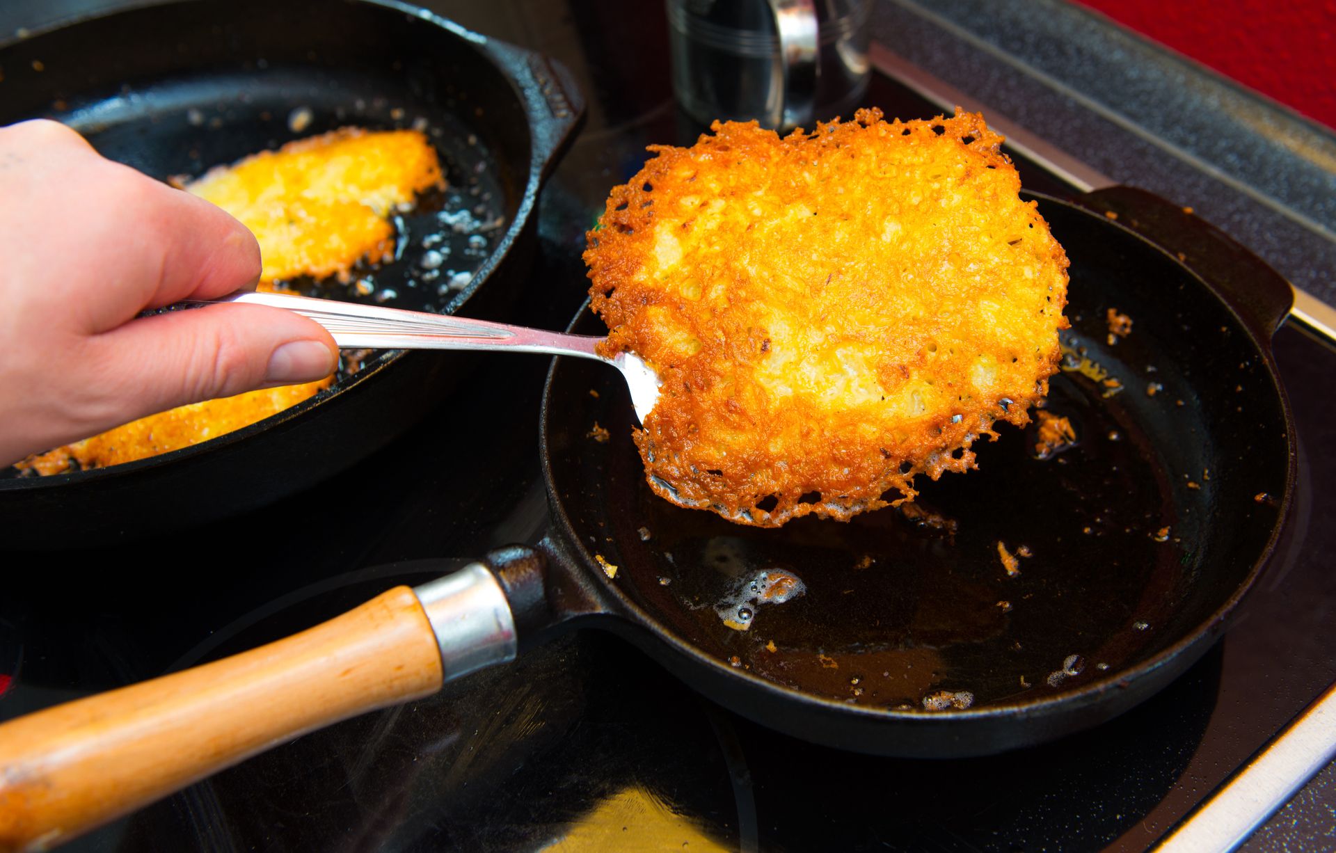 Już nie potrzebuję mąki do placków ziemniaczanych. Te są chrupkie i pyszne