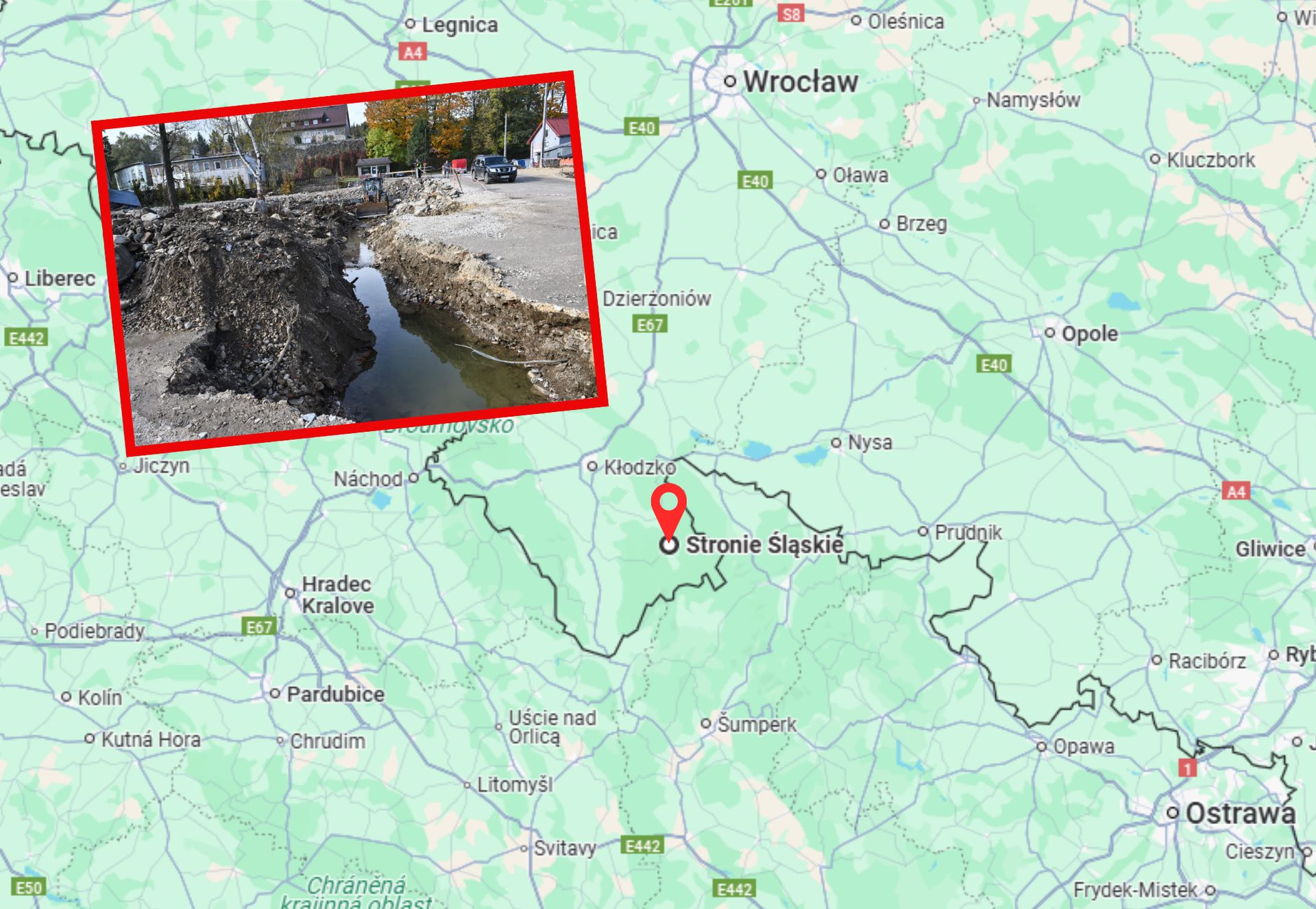 Ulewy nad Polską. Stronie Śląskie w strachu. Obawiają się powtórki