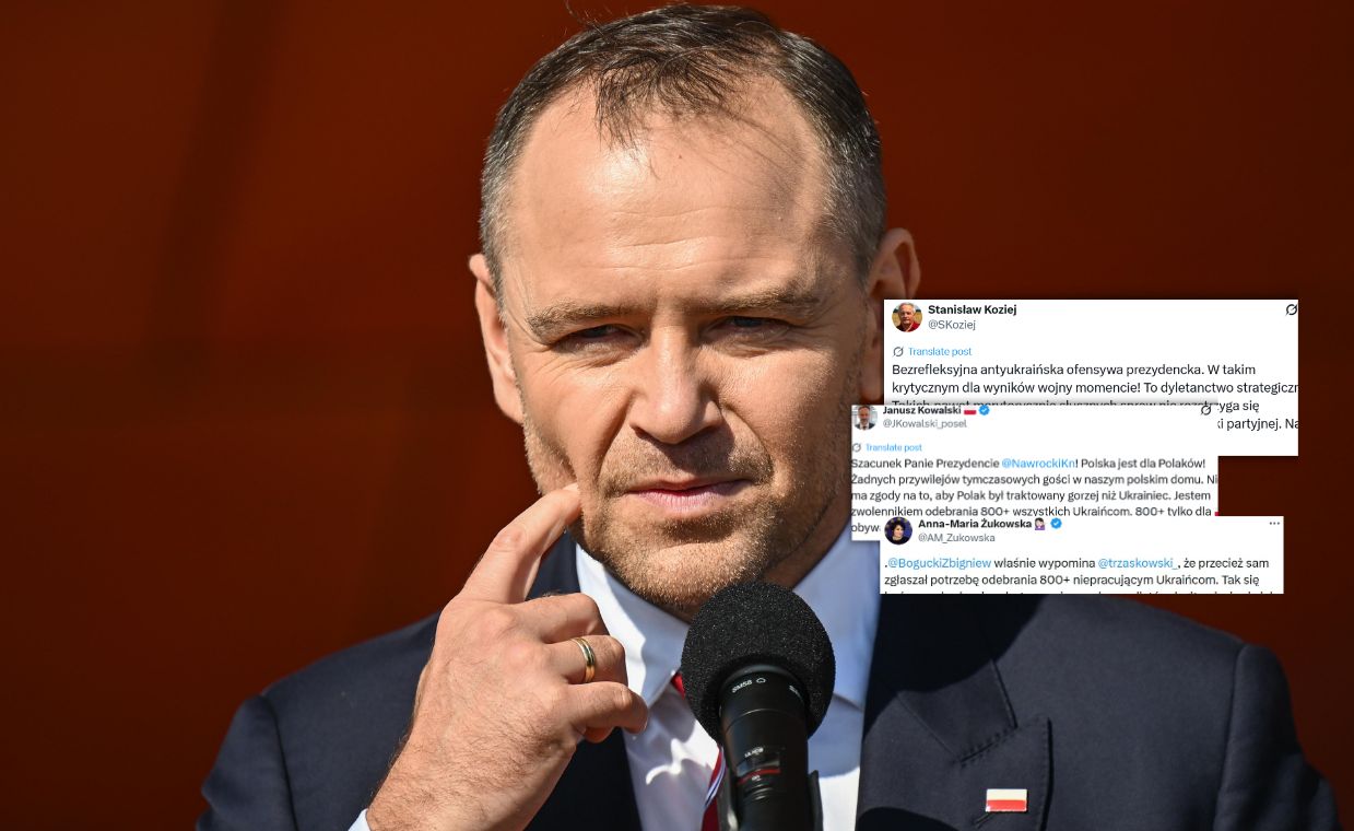 Lawina komentarzy po wecie Nawrockiego. "Na Kremlu zacierają ręce"