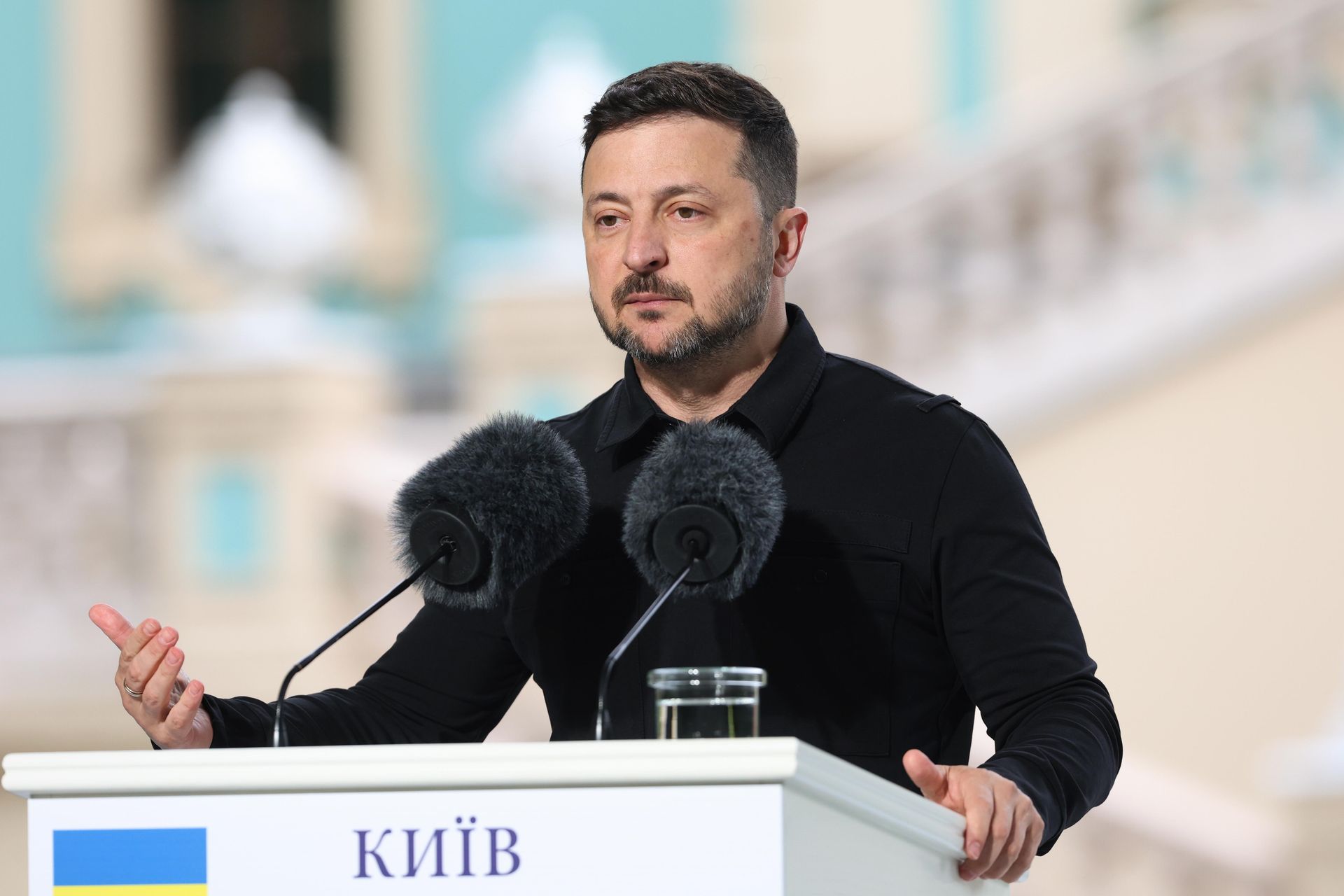 Drony przy granicy z Polską. Zełenski zabrał głos
