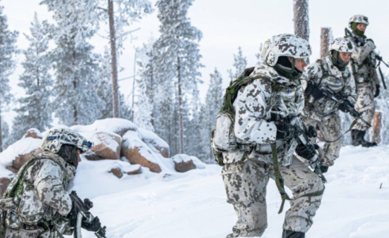 Finlandia. 40 poborowych z odmrożeniami. Ćwiczyli przy -34 st. C