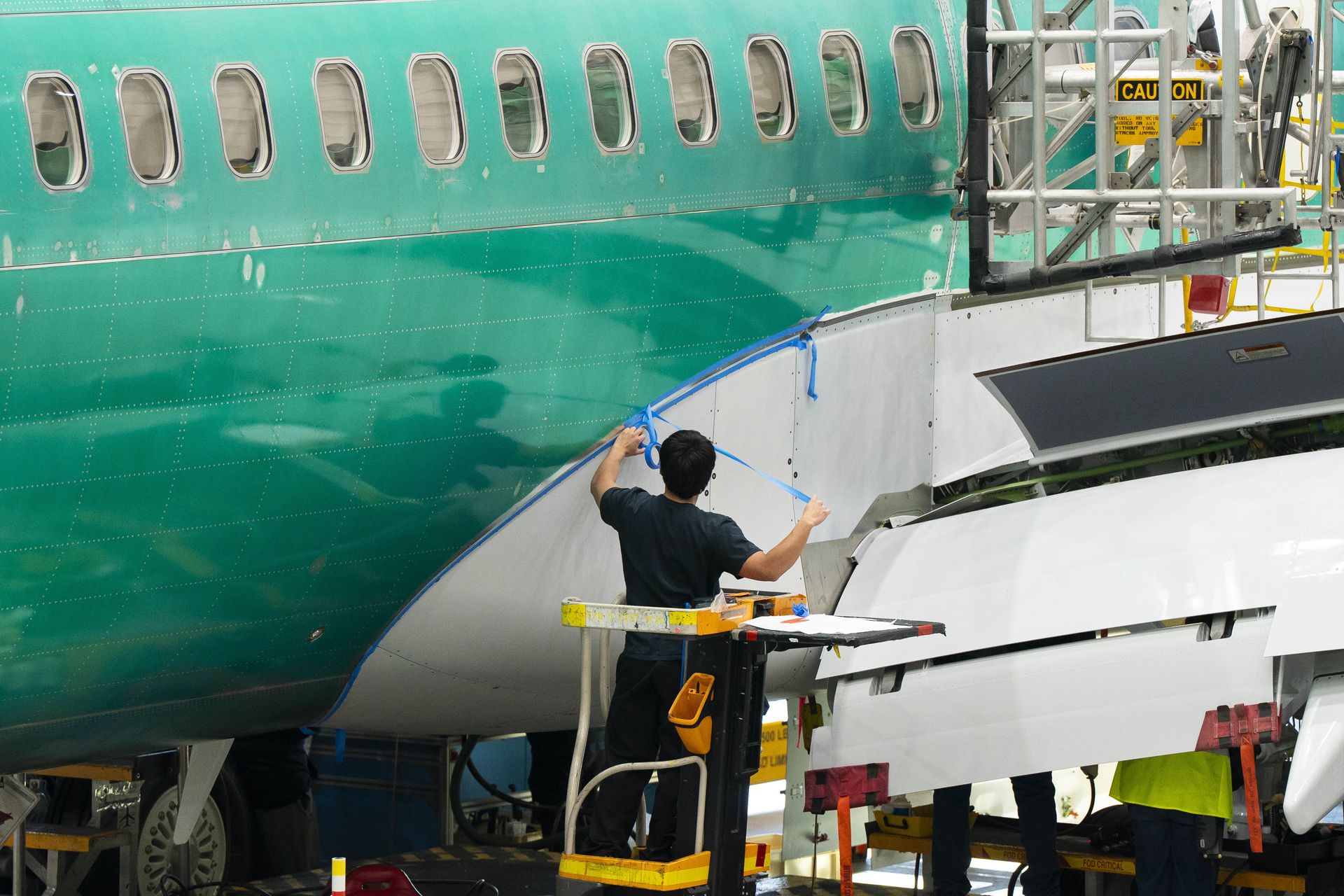 Boeing nie dostarczy 500 sztuk 737 MAX. Wszystko przez skrzydła