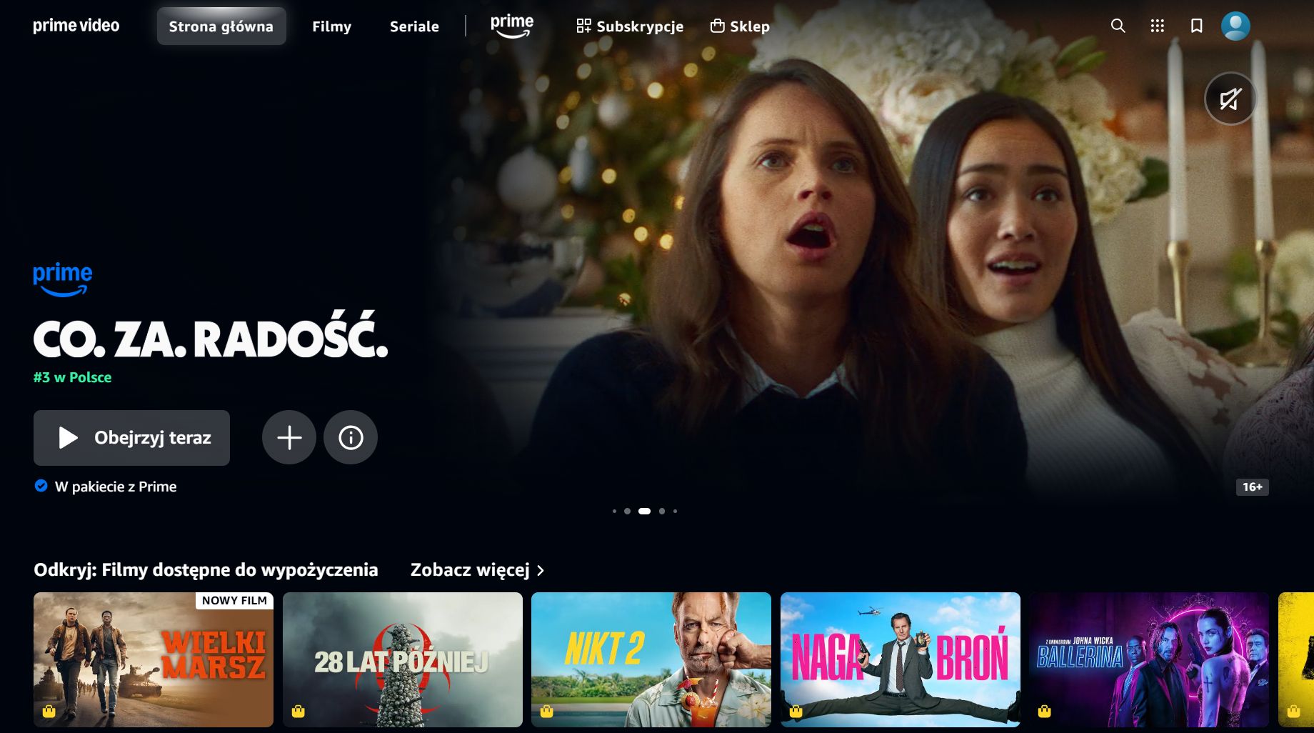 Zamieszanie wokół cen za Prime Video. Przez chwilę wyższe opłaty