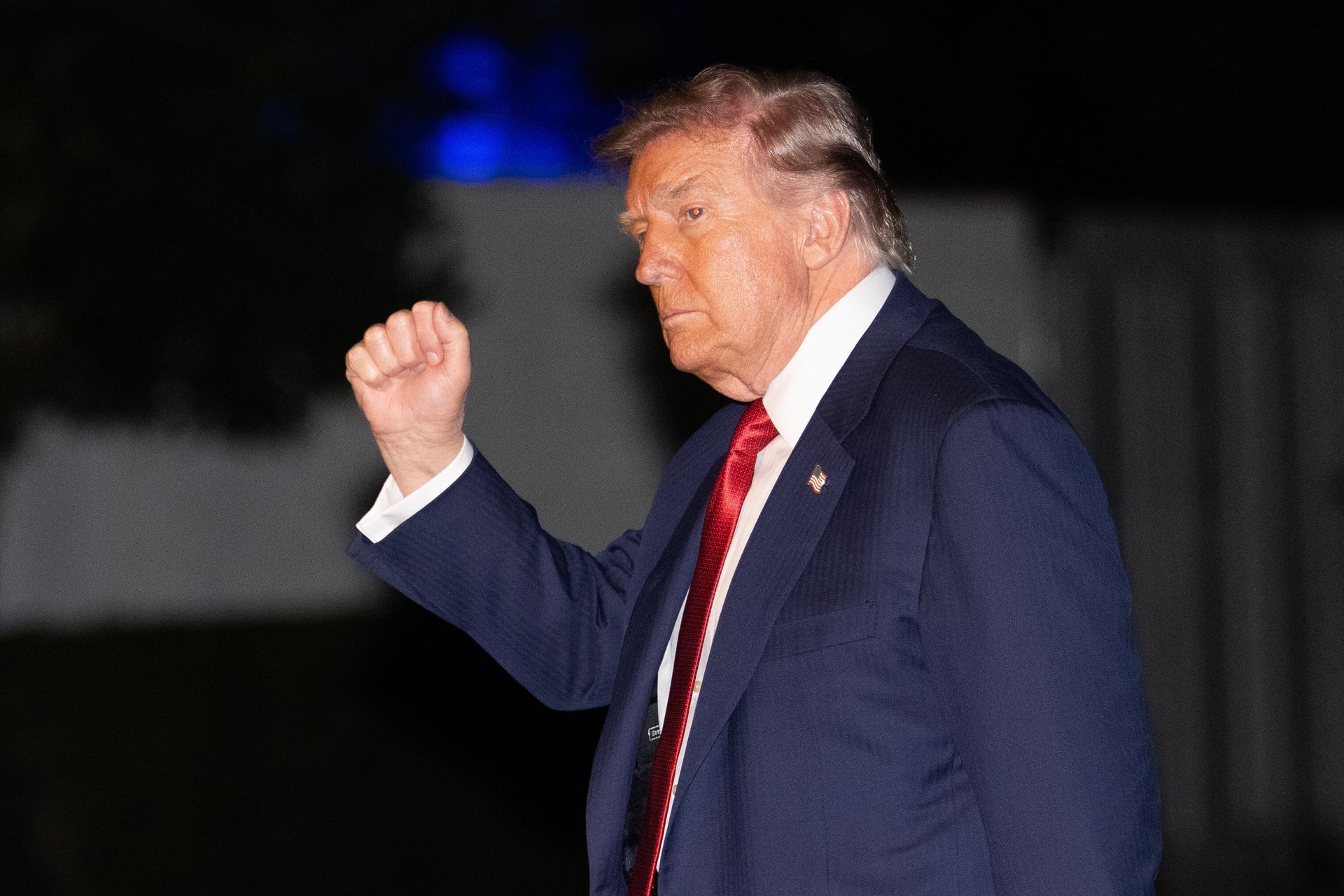 Co z irańskim uranem? Trump mówi o Siłach Kosmicznych