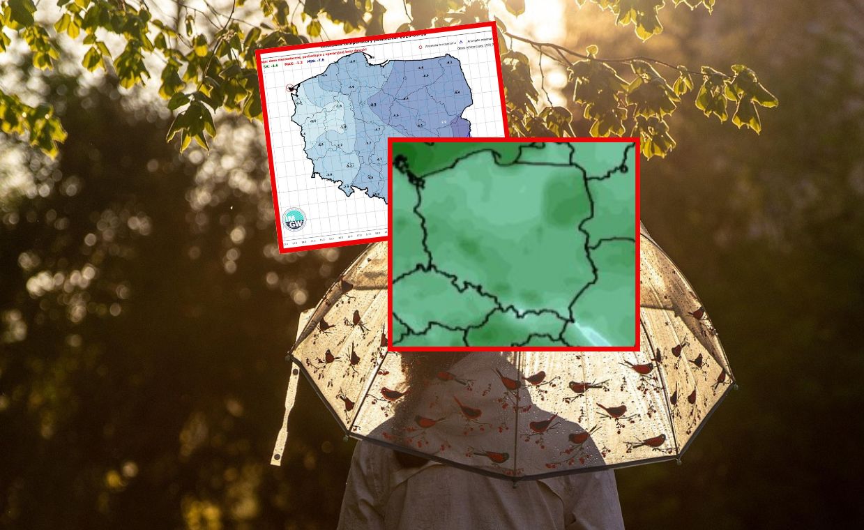 Pogoda w Polsce: Burze z krupą śnieżną i przymrozki na horyzoncie