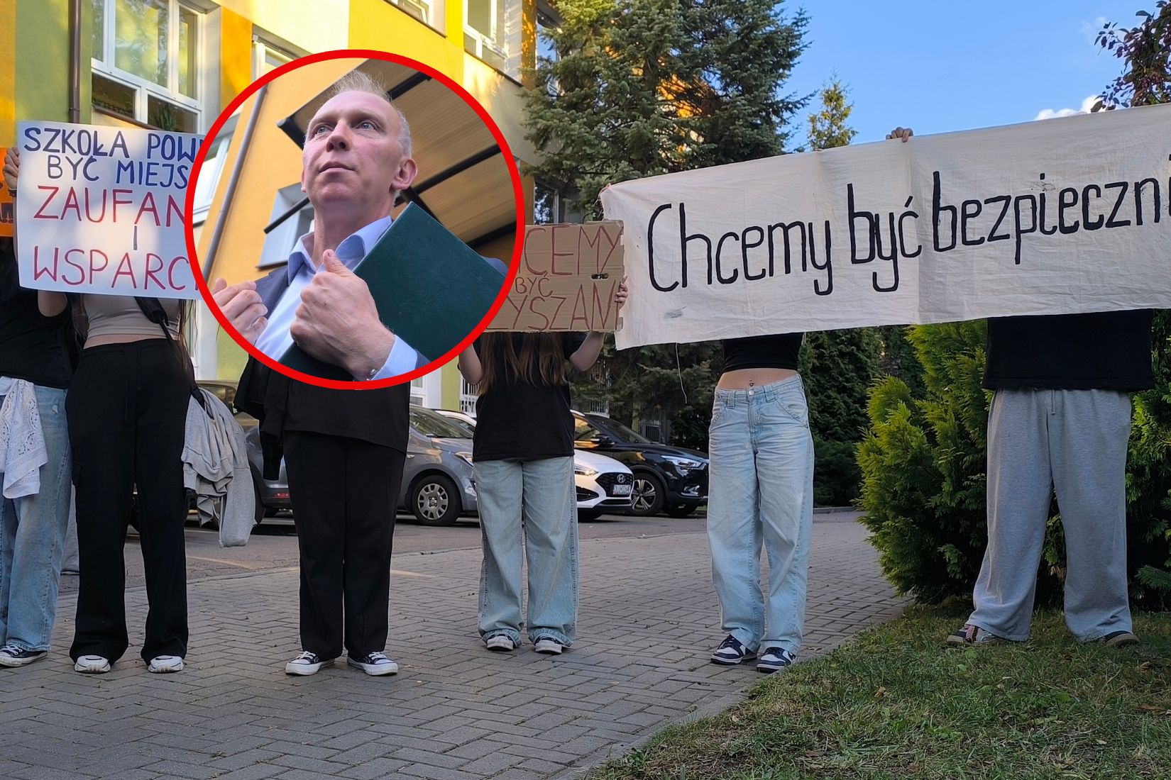 Bunt uczniów po skandalu w szkole. Kurator w ogniu pytań