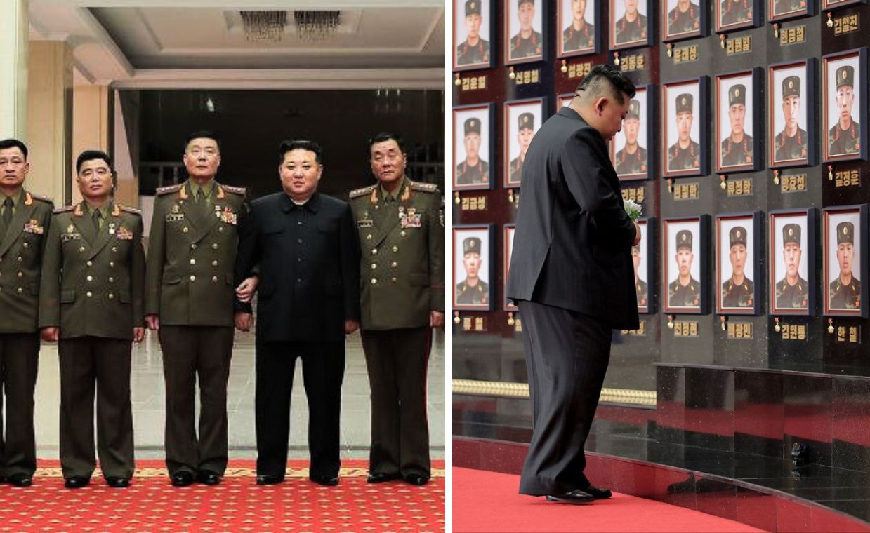 Kim odznaczył żołnierzy. Walczyli po stronie Rosji