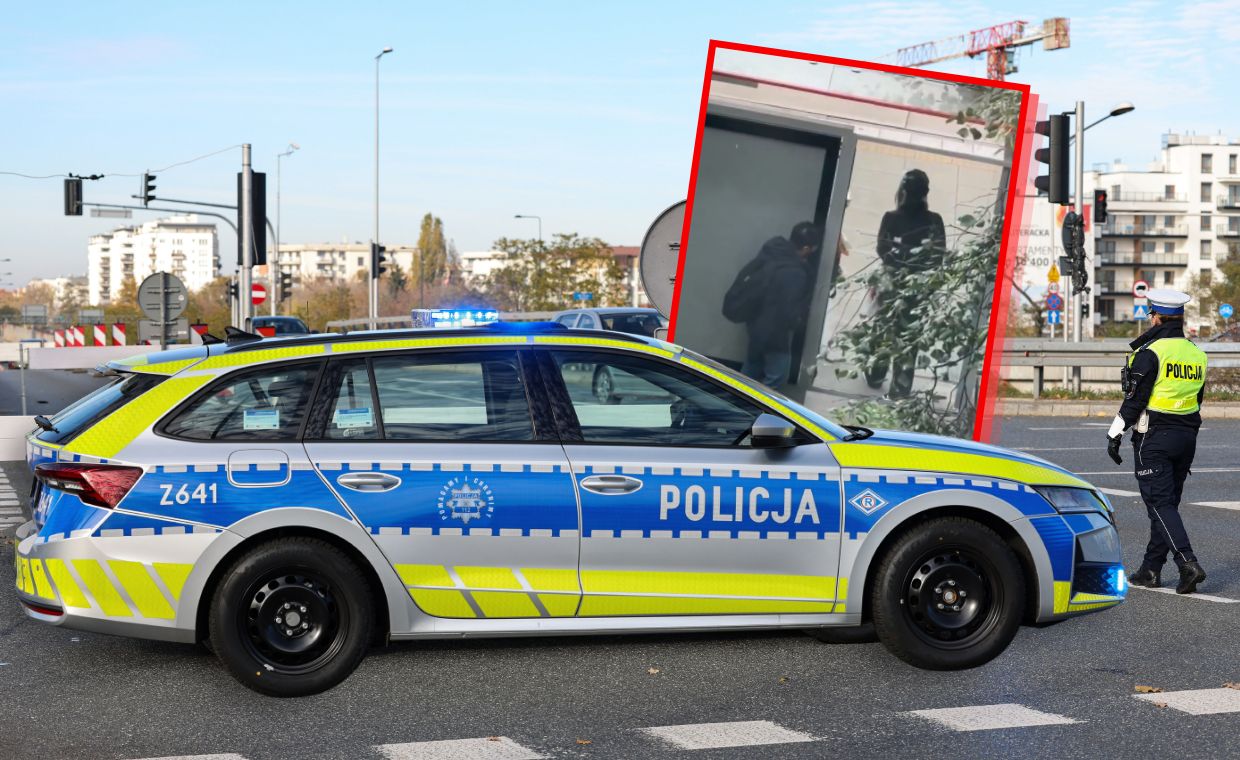 Onanizował się na przystanku. Jest reakcja MSWiA na nagranie
