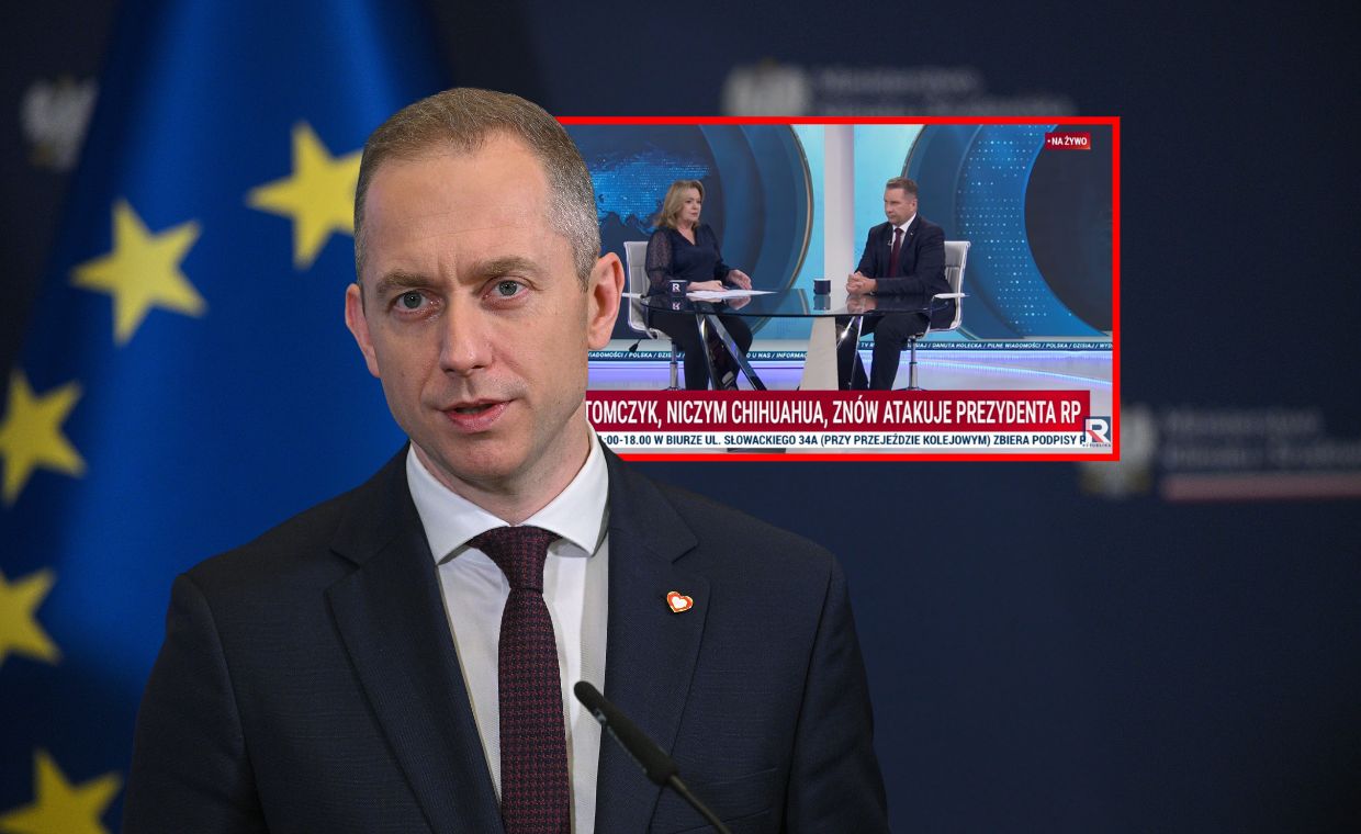 "Pasek" z chihuahuą w TV Republika. Holecka błyskawicznie zareagowała