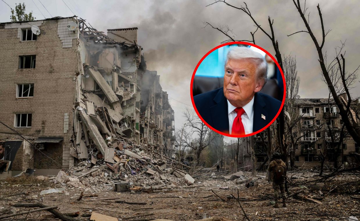 Ekspert: Wojna w Ukrainie na rękę Trumpowi?