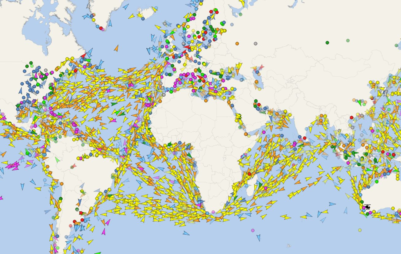 Radar VesselFinder. Jak śledzić ruch statków na świecie?