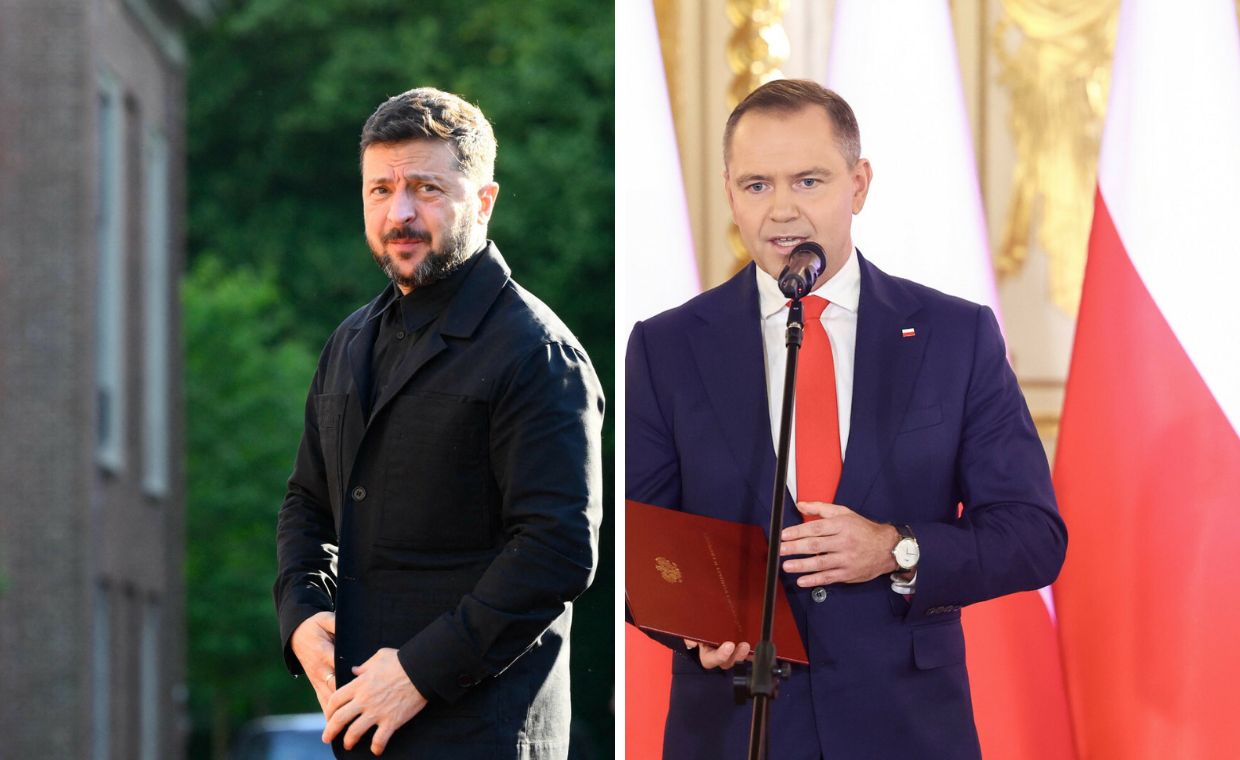 Nawrocki o spotkaniu z Zełenskim. "Odwiedzę wszystkich sąsiadów"