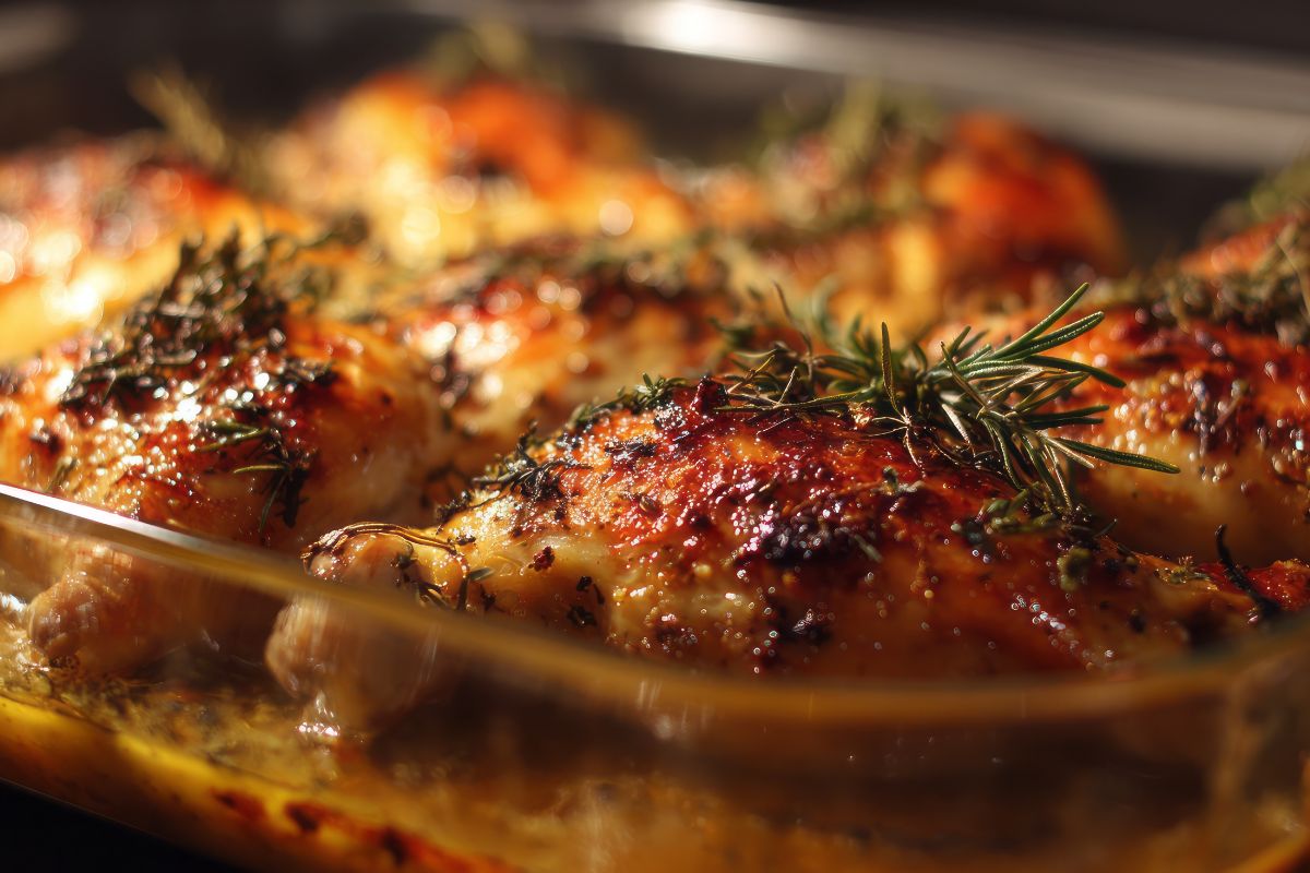 Nacieram nimi udka i piekę. Dzięki temu mają chrupiącą, złotą skórkę, a mięso pozostaje soczyste i miękkie