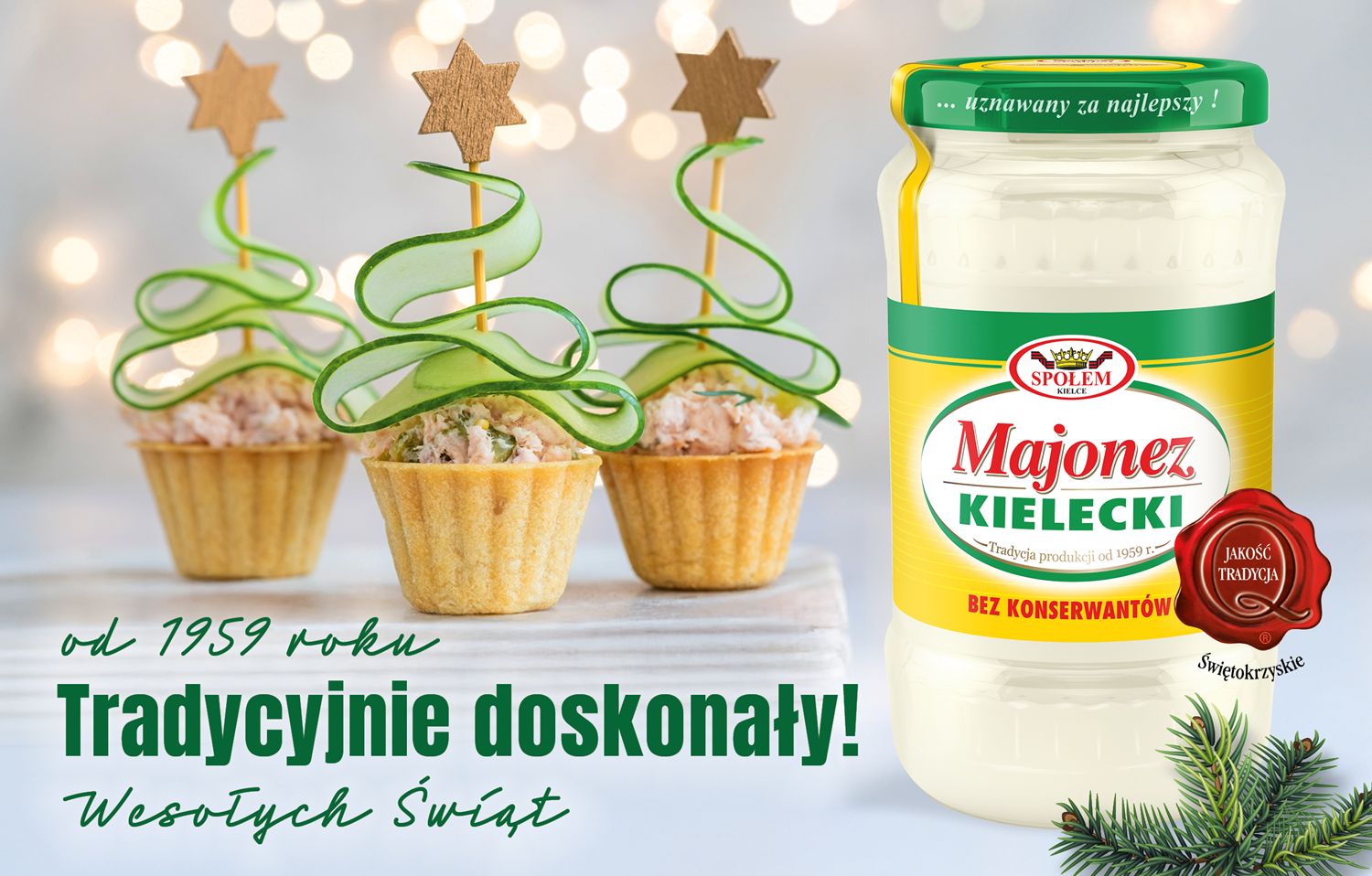 Kampania Majonezu Kieleckiego przed Bożym Narodzeniem