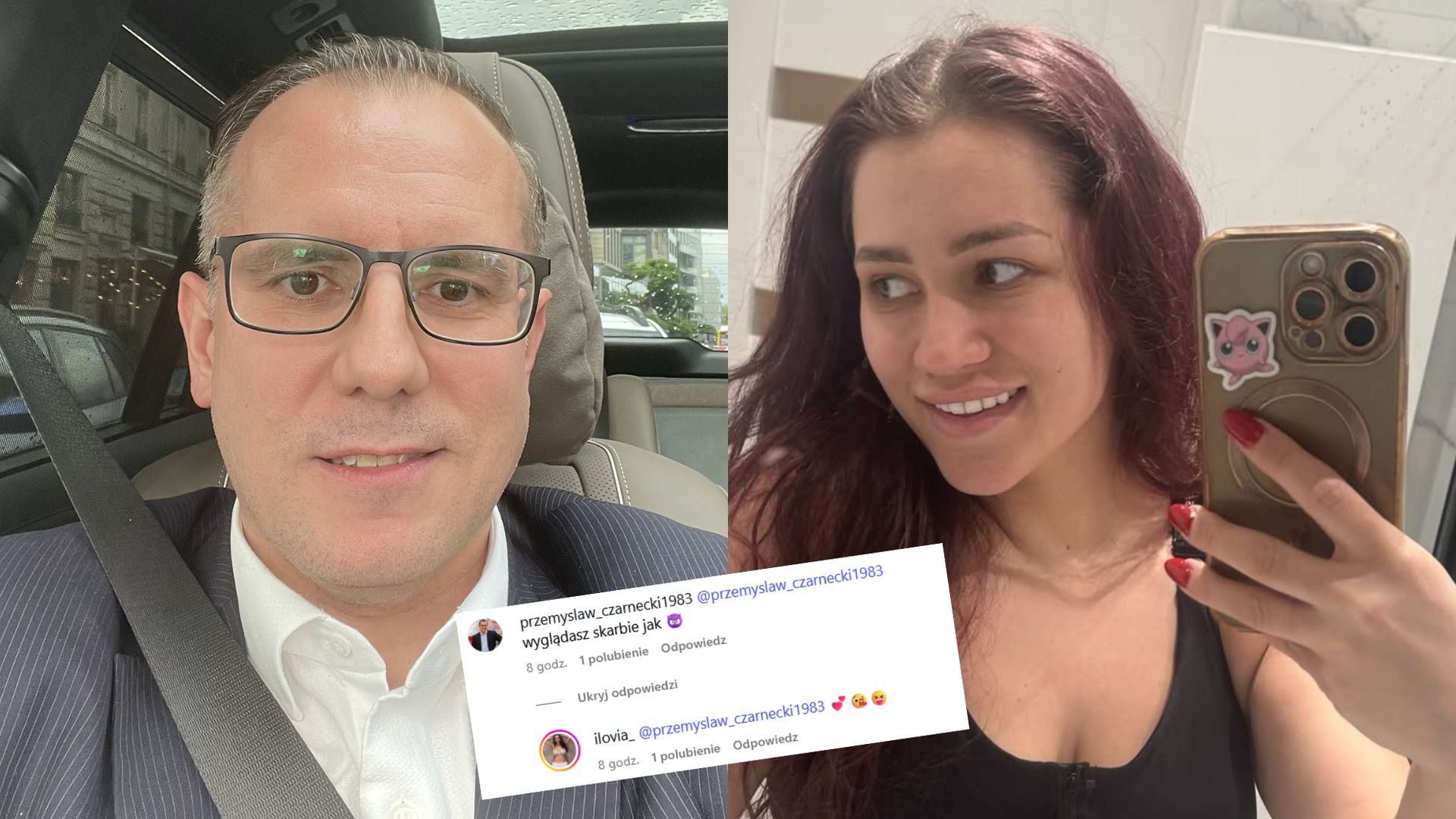 Przemysław Czarnecki PODRYWA... Oliwię z "Rolnika": "SKARBIE". Co na to jego samozwańcza ukochana?