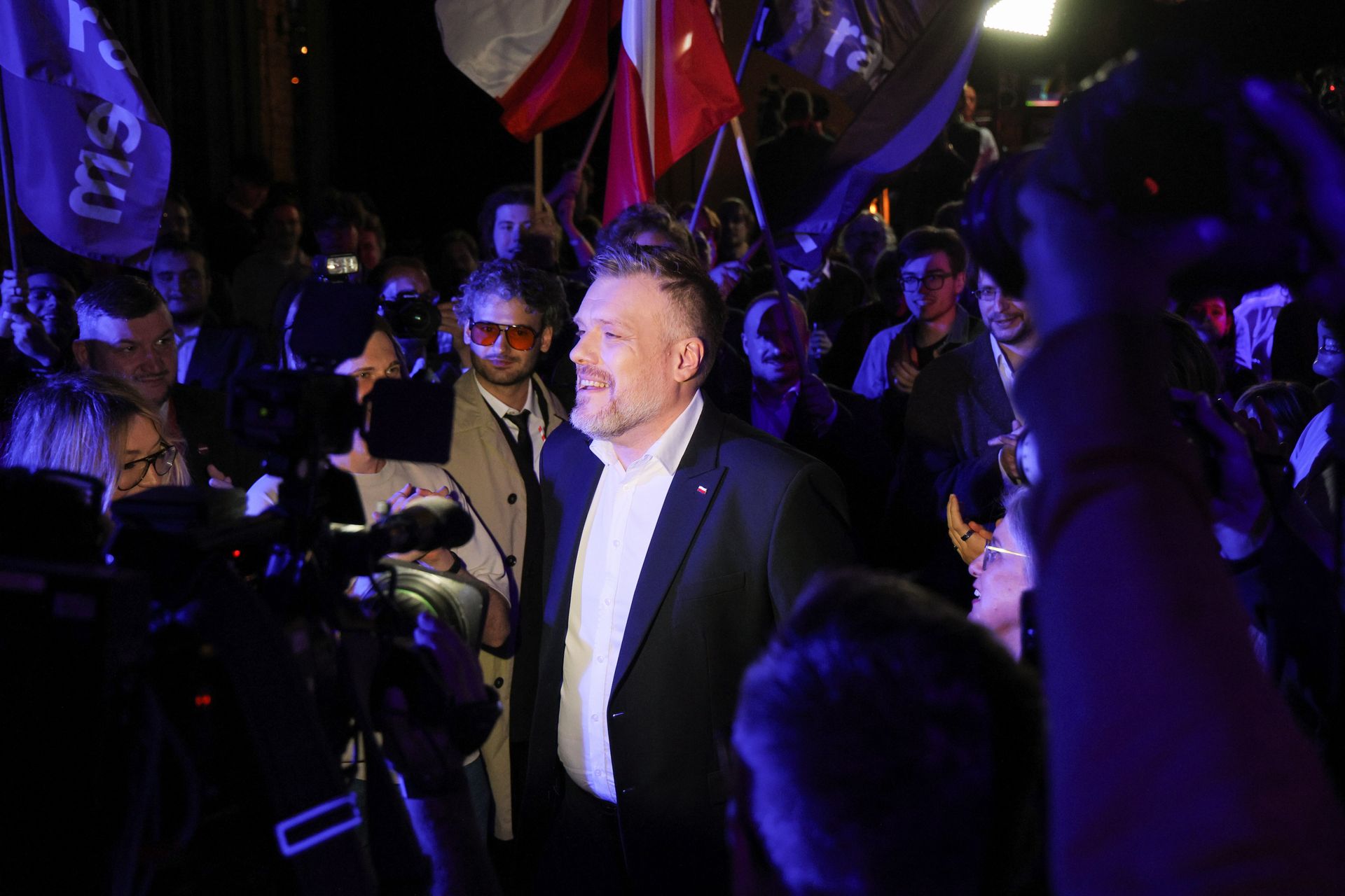 Najwyższe poparcie dla Zandberga było w miastach. Tam szczególnie