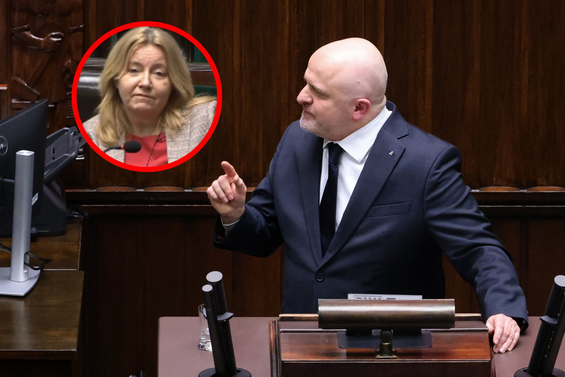 Awantura i krzyki w Sejmie. Interweniował wicemarszałek